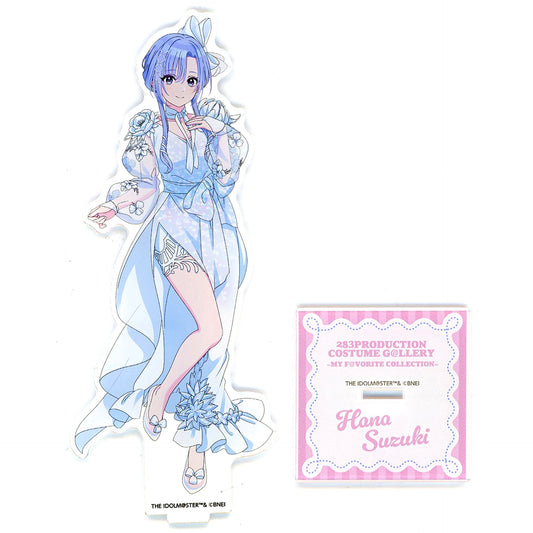 Hana Suzuki COSTUME G@LLERY MY F@VORITE COLLECTION Ver. Official Acrylic Stand THE IDOLM@STER Shiny Colors 283PRODUCTION [USED]