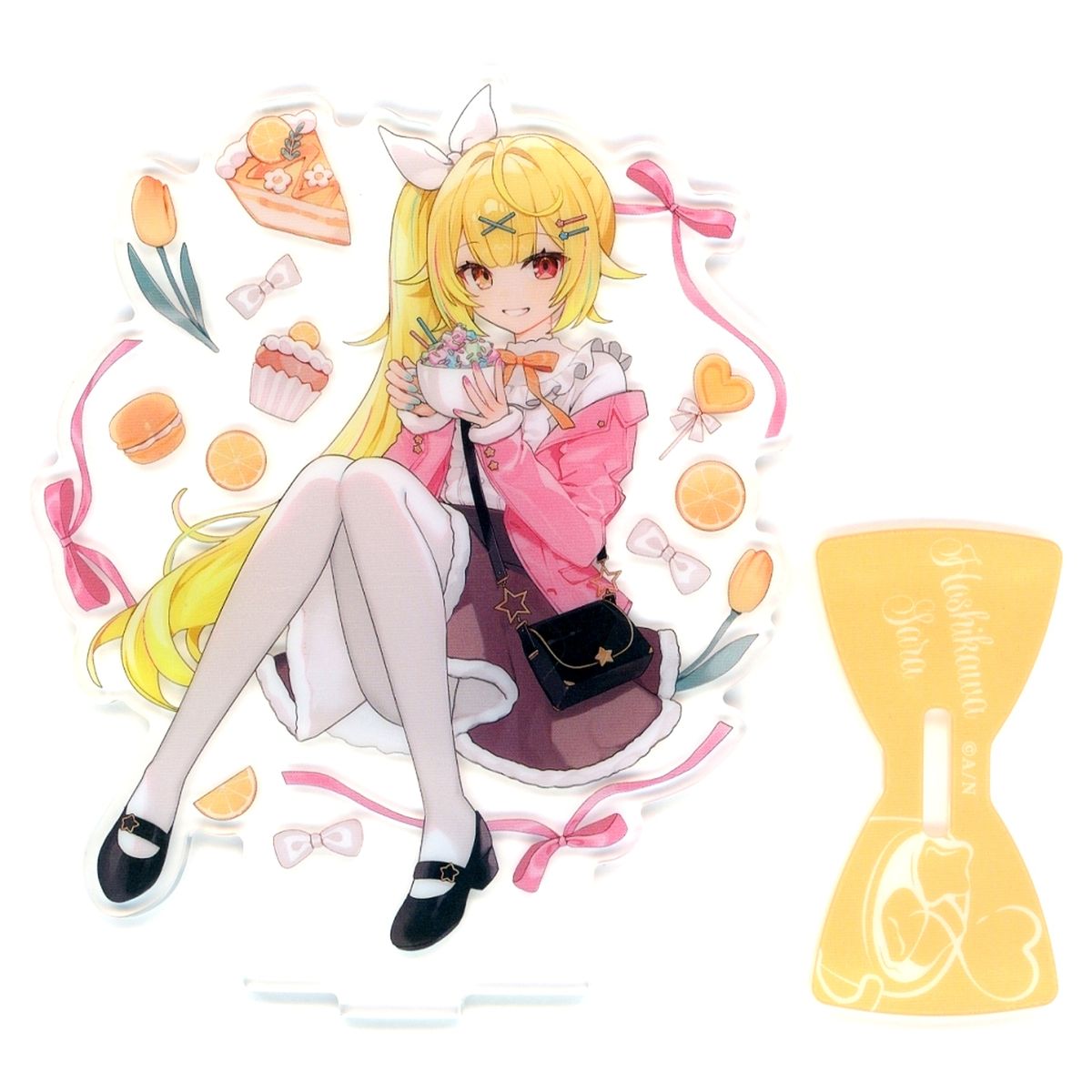 Hoshikawa Sara Acrylic Stand Virtual YouTuber Nijisanji Sweet Floaties [USED]