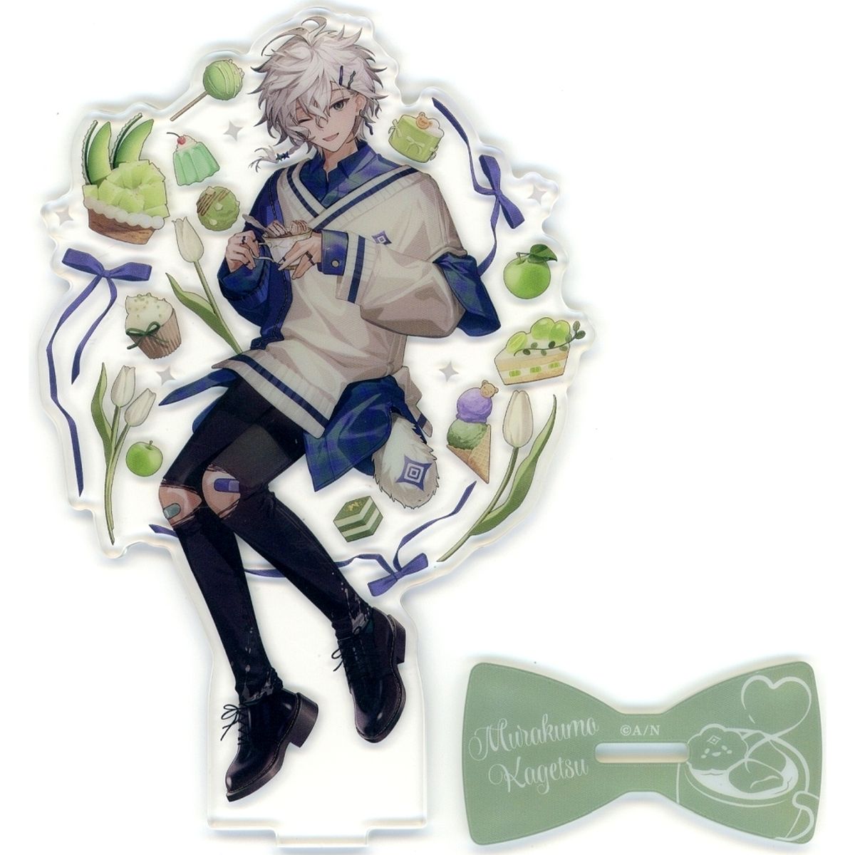 Murakumo Kagetsu Acrylic Stand Virtual YouTuber Nijisanji Sweet Floaties [USED]