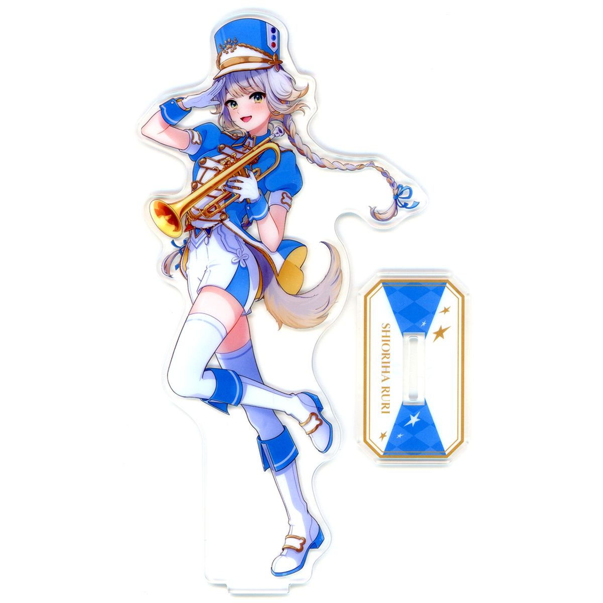 Shioriha Ruri Big Acrylic Stand Virtual YouTuber Nijisanji Mitarashi-dan 2nd Anniversary [USED]