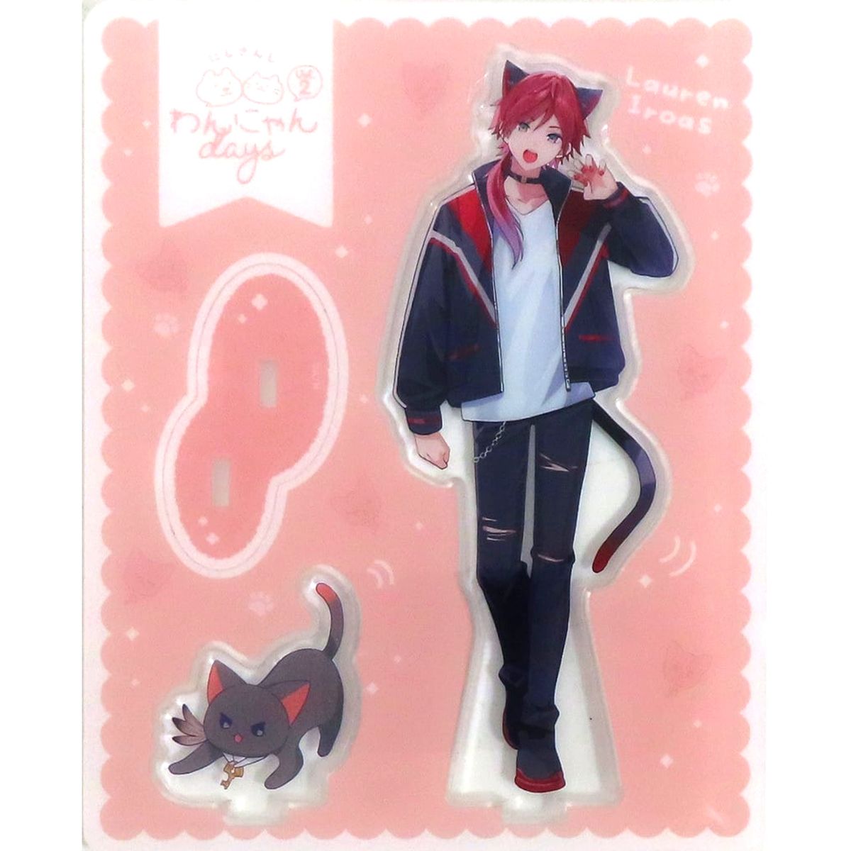 Lauren Iroas Acrylic Stand Virtual YouTuber Nijisanji Nijisanji Wan-Nyan Days Vol. 2 [USED]