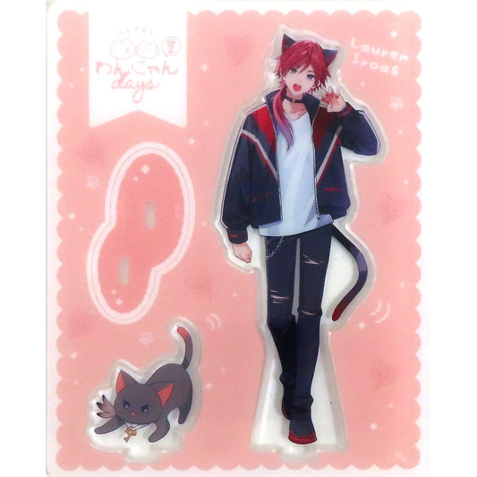 Lauren Iroas Acrylic Stand Virtual YouTuber Nijisanji Nijisanji Wan-Nyan Days Vol. 2 [USED]