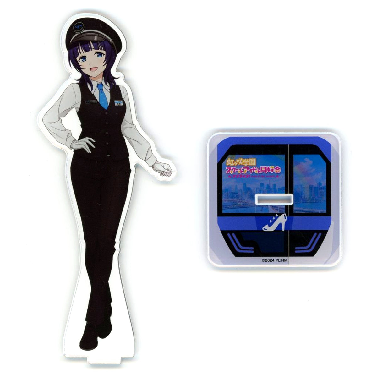 Karin Asaka Nijigasaki x Yurikamome Acrylic Stand Movie Love Live! Nijigasaki Gakuen School Idol Doukoukai: Kanketsu-hen Part 2 x Yurikamome 30th Anniversary [USED]