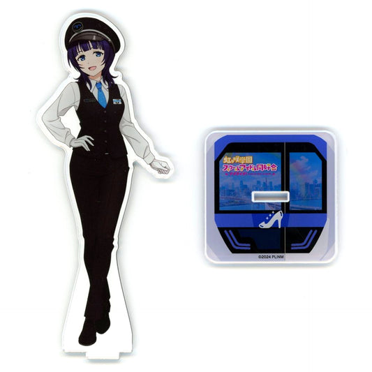 Karin Asaka Nijigasaki x Yurikamome Acrylic Stand Movie Love Live! Nijigasaki Gakuen School Idol Doukoukai: Kanketsu-hen Part 2 x Yurikamome 30th Anniversary [USED]