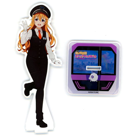 Kanata Konoe Nijigasaki x Yurikamome Acrylic Stand Love Live! Nijigasaki High School Idol Club The Movie Chapter 2 x Yurikamome 30th Anniv [USED]