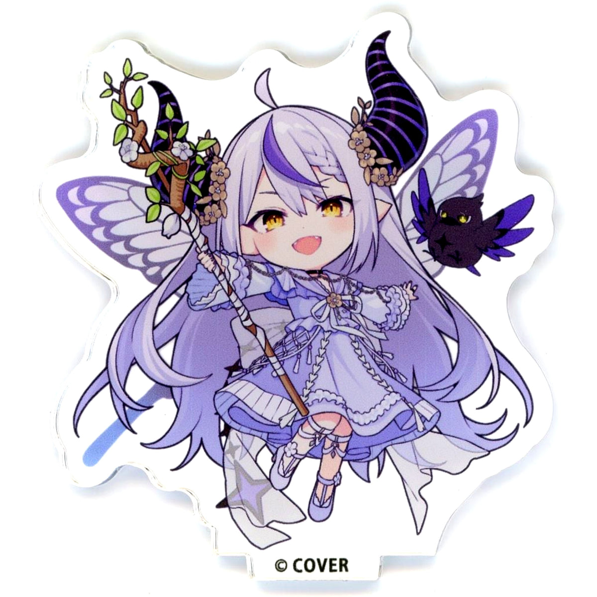 La+ Darknesss Trading Acrylic Stand Mini Character Ver. Virtual YouTuber Hololive Secret Society holoX tower invasion [USED]