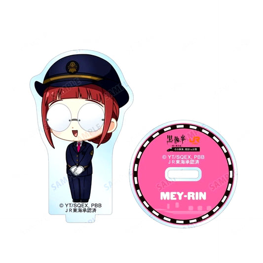 Mey-Rin Trading Chibi Character Station Staff Ver. Acrylic Stand Black Butler: Emerald Witch Arc x JR Central That Butler, Exploring in Kyoto [USED]