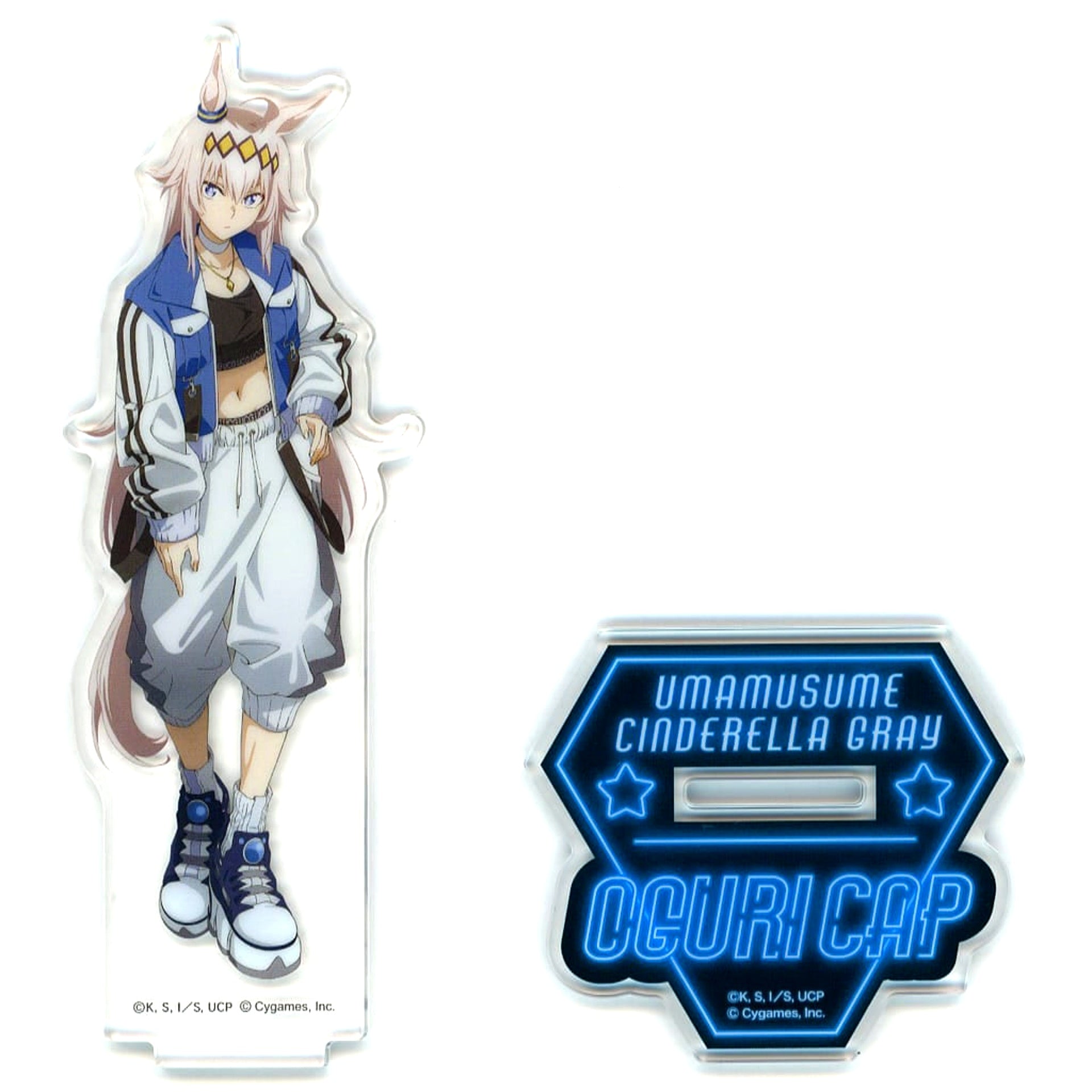 Oguri Cap Umamusume: Cinderella Gray x Lawson Acrylic Stand [USED]