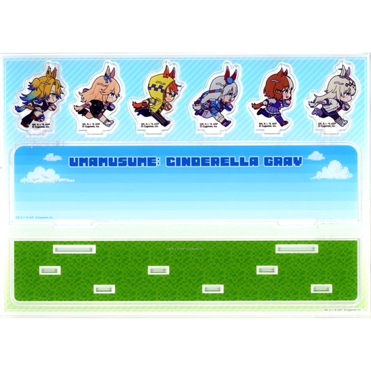 Group Uma Musume: Cinderella Gray Acrylic Diorama x Lawson Loppi HMV Limited [USED]