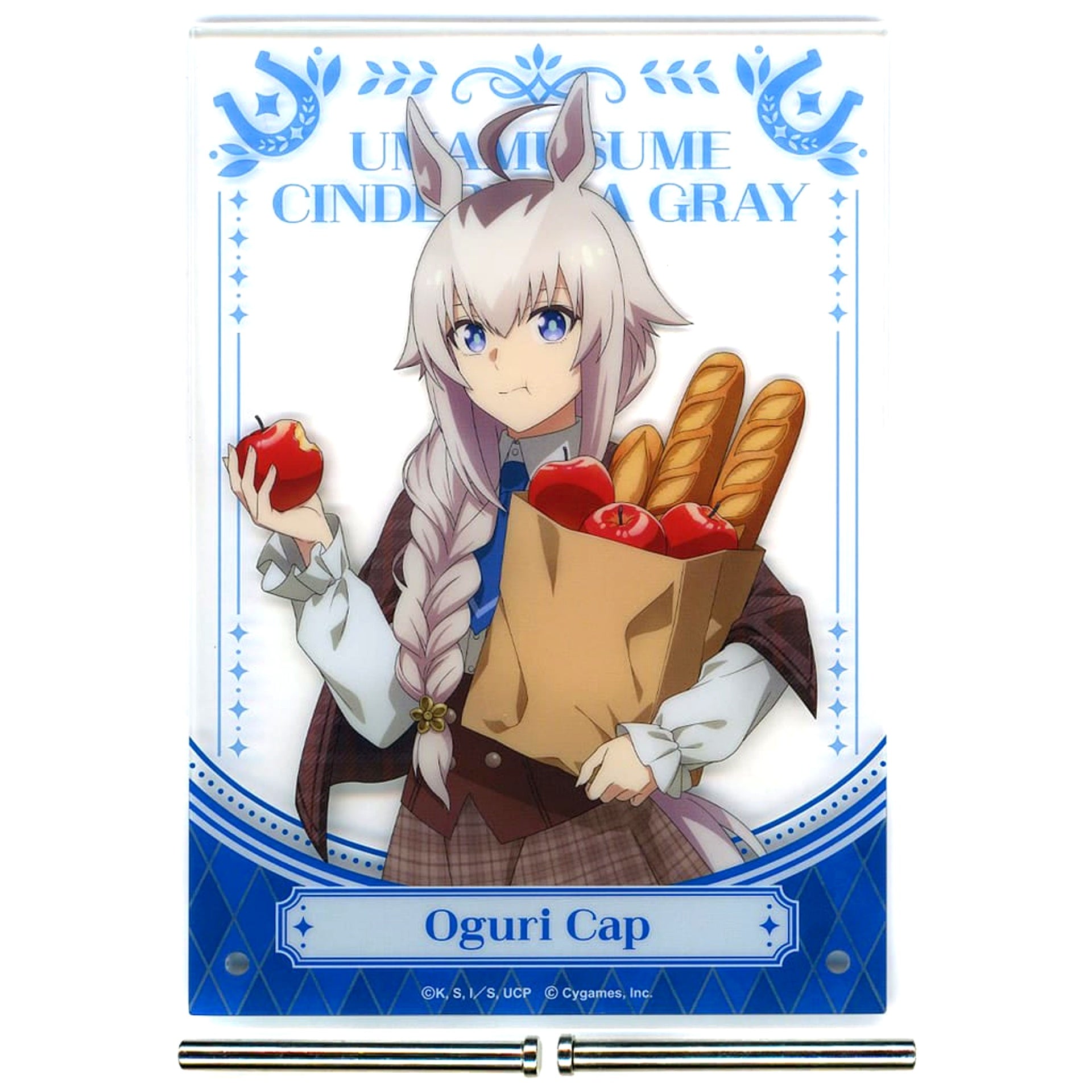 Oguri Cap Umamusume: Cinderella Gray Anime Acrylic Panel Entame Kuji Vol.2 Acrylic Panel Prize [USED]