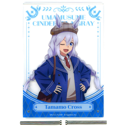 Tamamo Cross Anime Uma Musume Cinderella Gray Entertainment Kuji Vol. 2 Acrylic Panel Prize [USED]