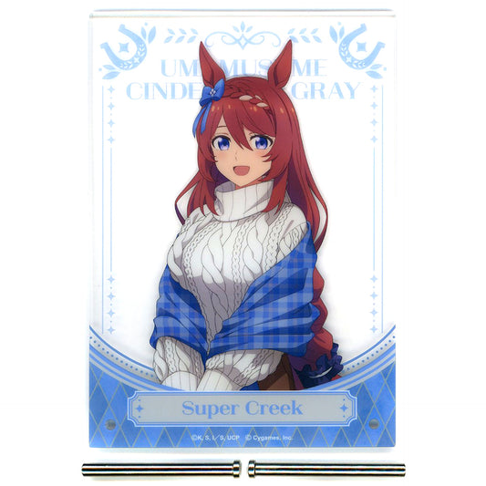 Super Creek Acrylic Panel Uma Musume Cinderella Gray Entame Kuji 2nd Draw Panel Prize [USED]
