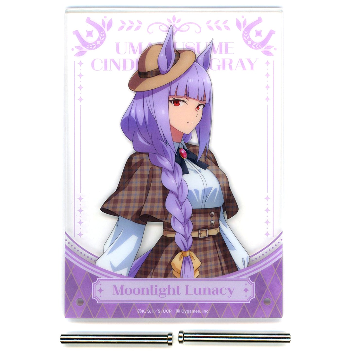 Moonlight Lunacy Anime Uma Musume Cinderella Gray Entertainment Kuji Vol. 2 Acrylic Panel Prize [USED]