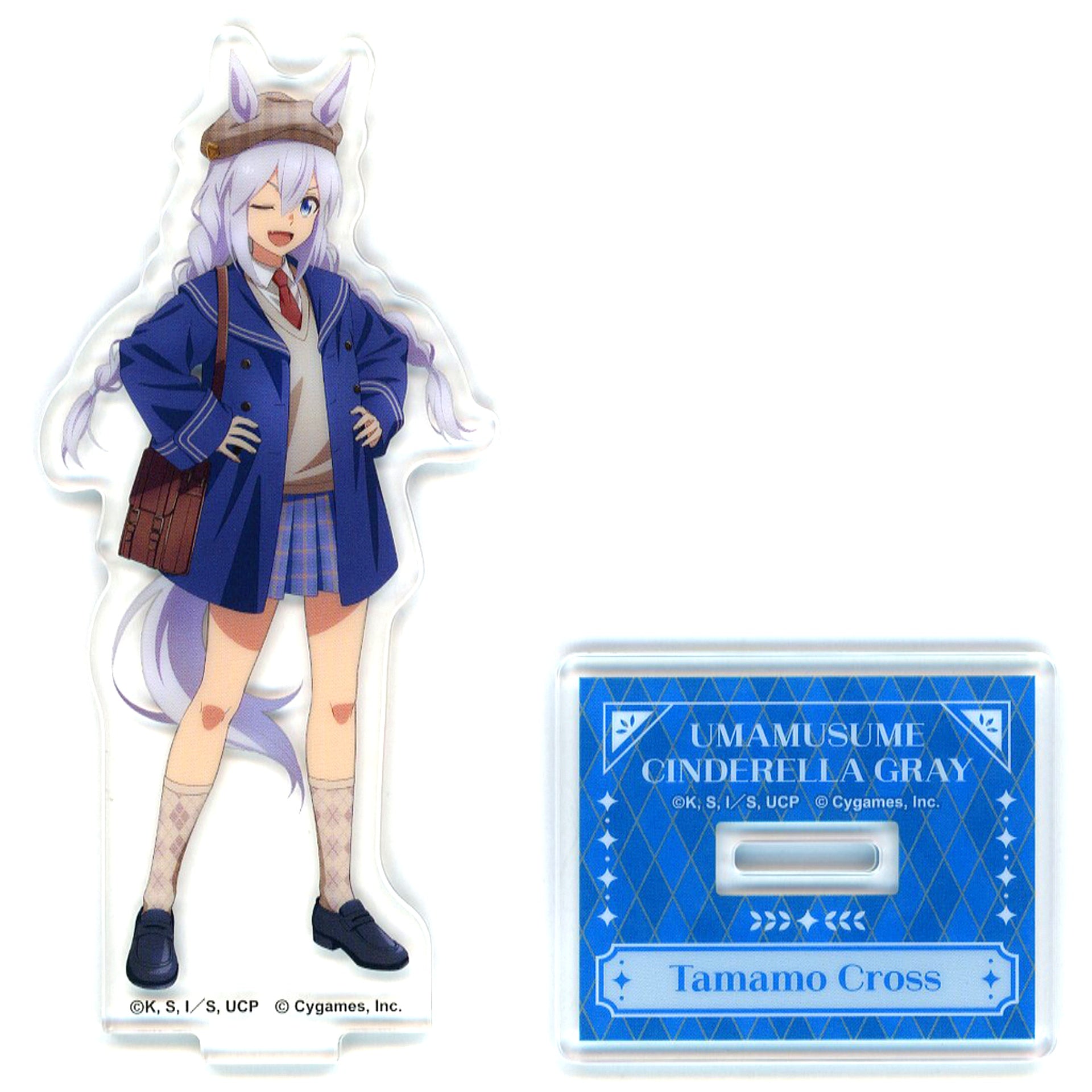 Tamamo Cross Anime Umamusume: Cinderella Gray Entertainment Kuji Vol. 2 Acrylic Stand Prize [USED]