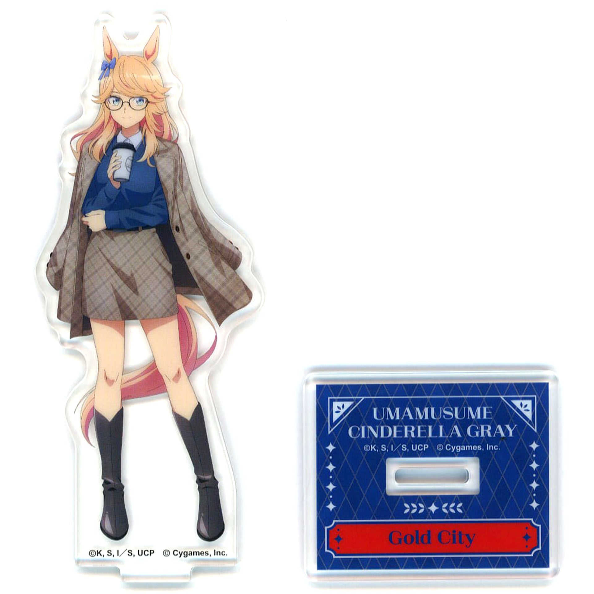 Gold City Umamusume: Cinderella Gray Anime Acrylic Stand Entame Kuji Vol.2 Acrylic Stand Prize [USED]