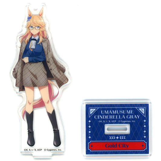 Gold City Umamusume: Cinderella Gray Anime Acrylic Stand Entame Kuji Vol.2 Acrylic Stand Prize [USED]