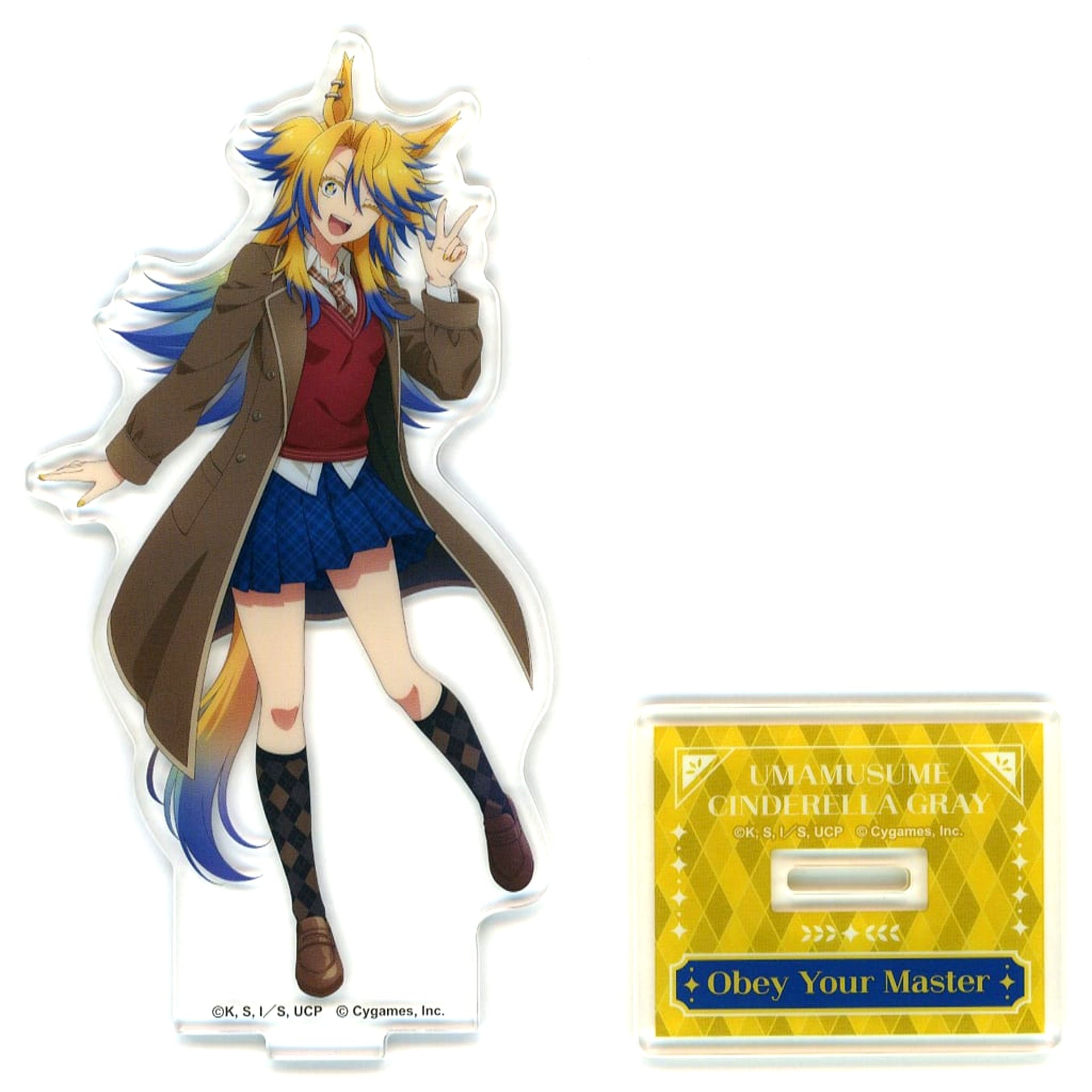 Obey Your Master Anime Umamusume: Cinderella Gray Entertainment Kuji Vol. 2 Acrylic Stand Prize [USED]