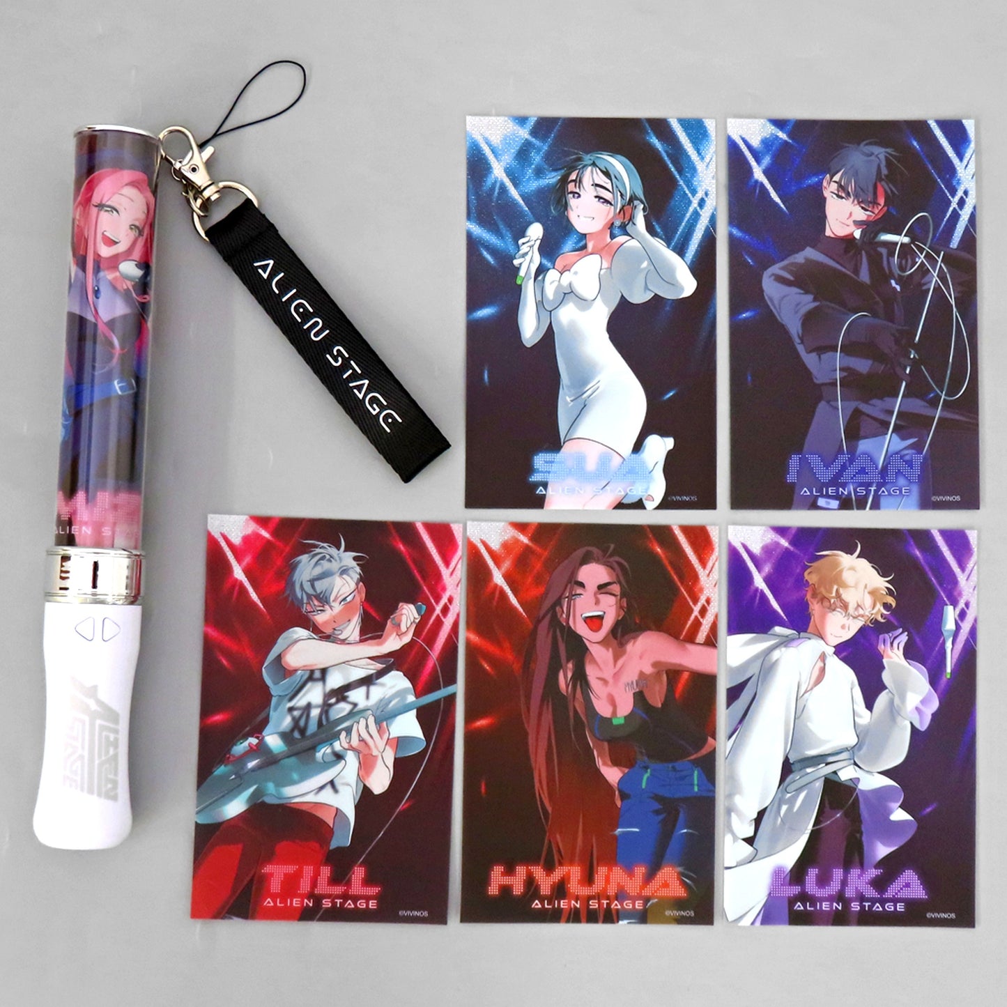 Group Sign Light Set ALIEN STAGE [USED]