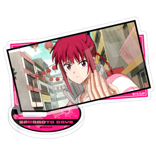 Lu Xiaotang favorite series Diagonal Acrylic Stand Sakamoto Days [USED]