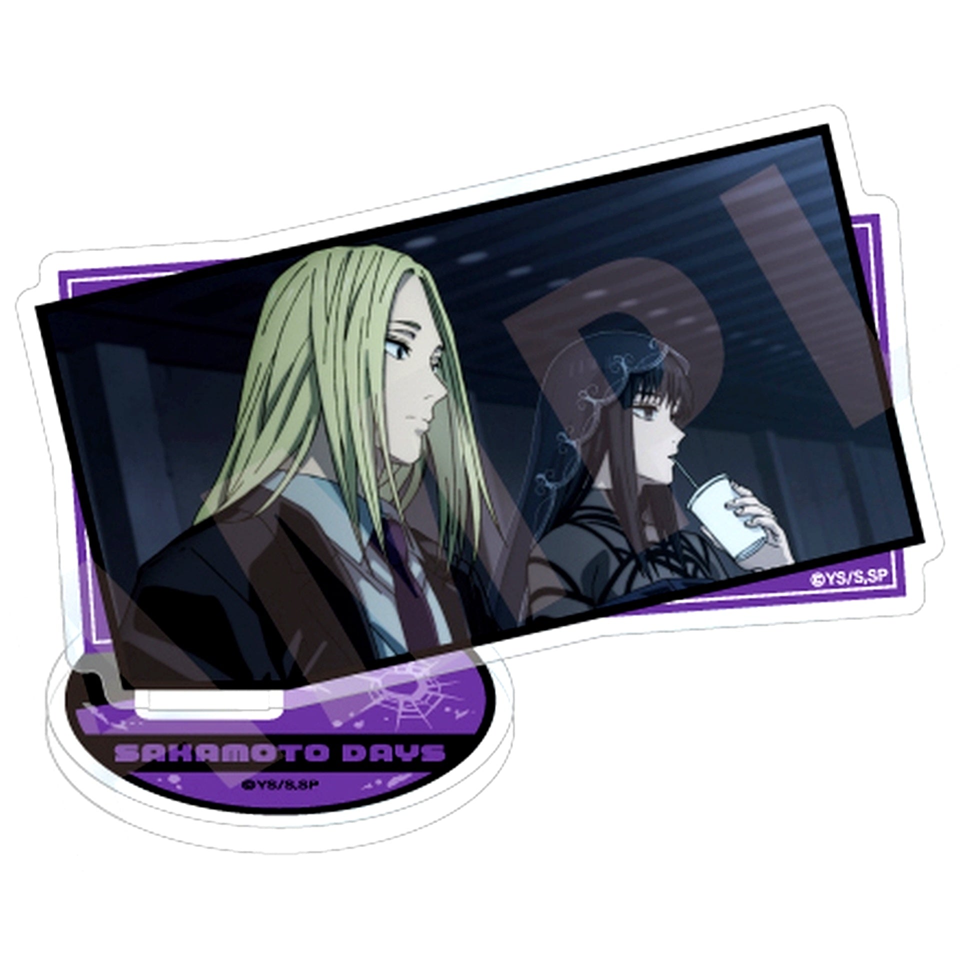 Shishiba favorite series Diagonal Acrylic Stand Sakamoto Days [USED]