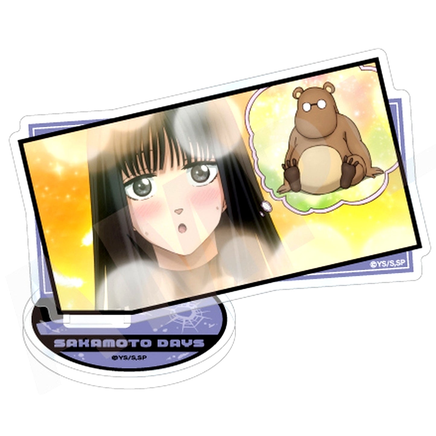 Osaragi favorite series Diagonal Acrylic Stand Sakamoto Days [USED]