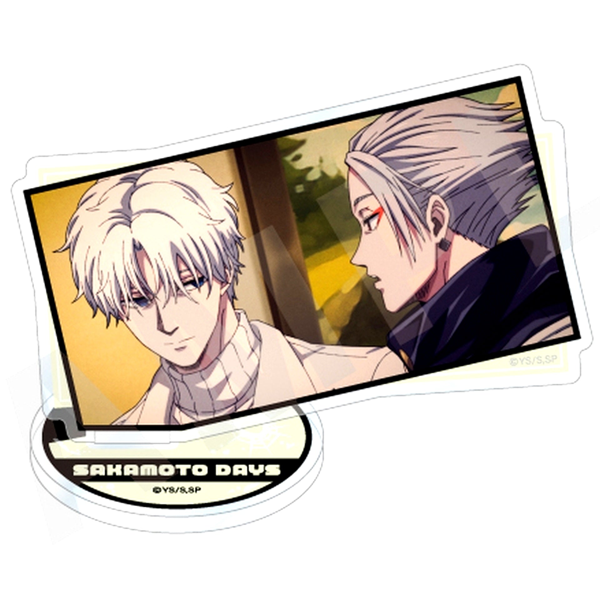 X Slur favorite series Diagonal Acrylic Stand Sakamoto Days [USED]