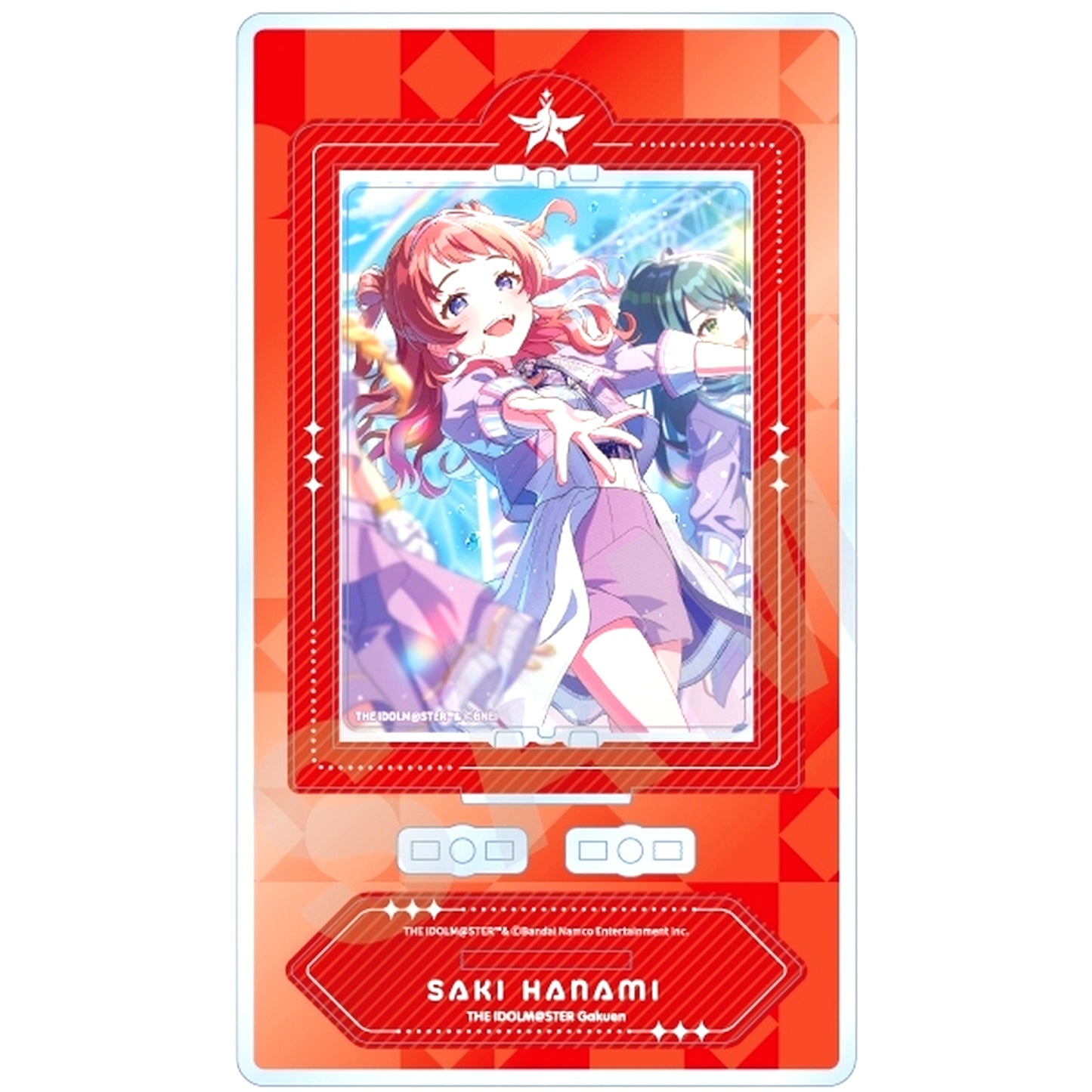 Saki Hanami Iris After the Rain Ver. Gakuen Idolmaster Favorite Series Spinning Acrylic Stand [USED]