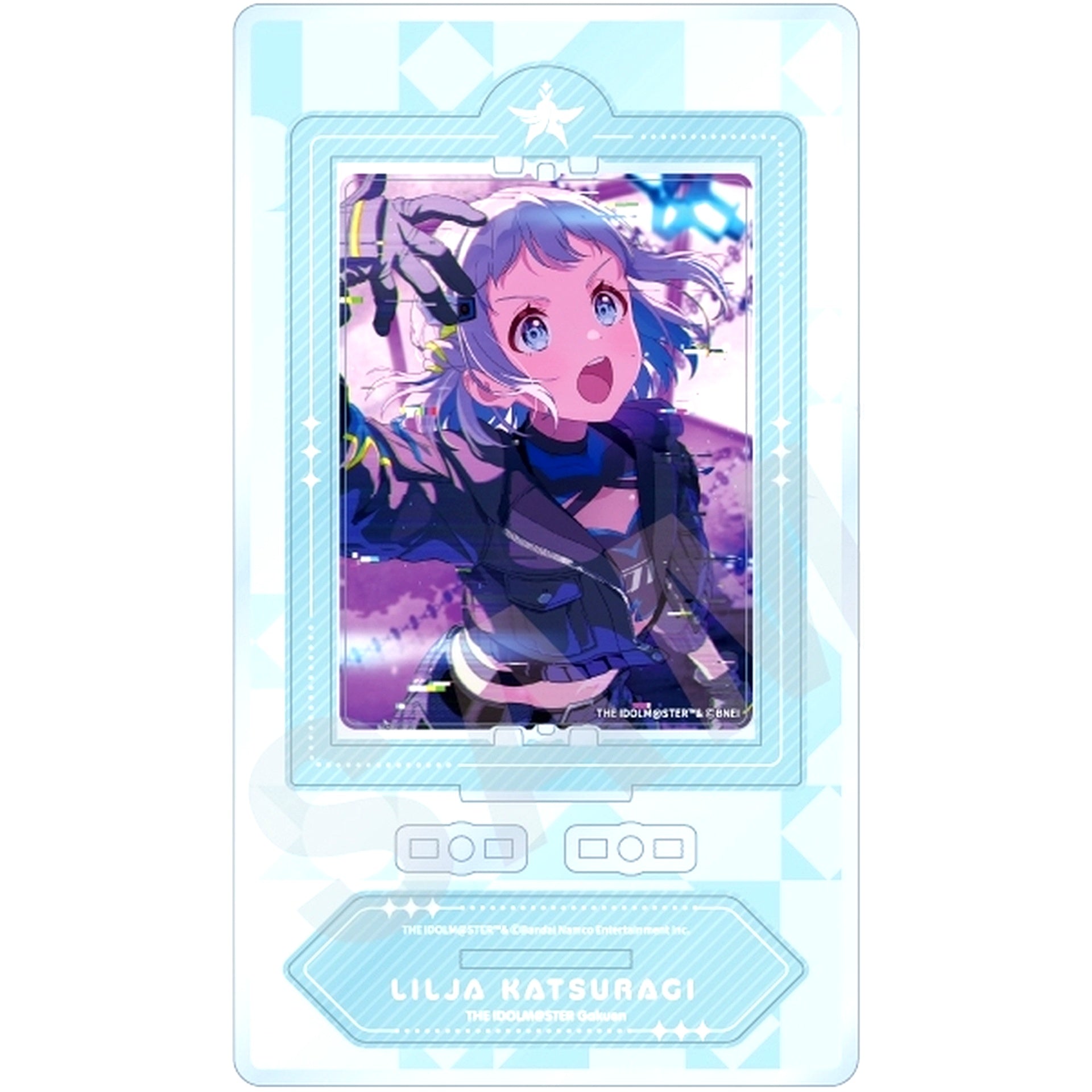 Lilja Katsuragi Howling over the World Ver. Gakuen Idolmaster Favorite Series Spinning Acrylic Stand [USED]