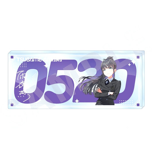 Tsubame Amaya Gakuen Idolmaster favorite series Number Acrylic Plate [USED]