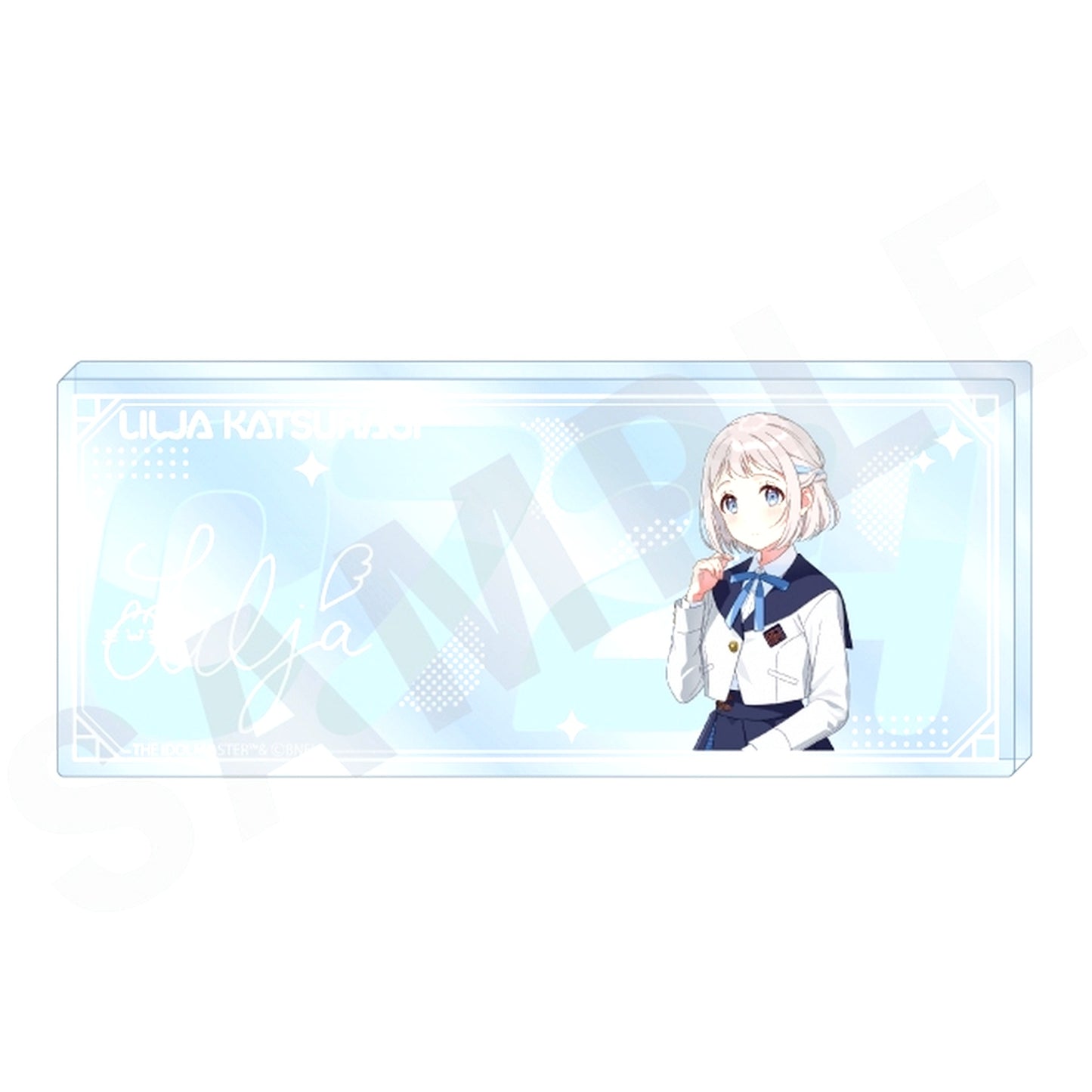 Lilja Katsuragi Gakuen Idolmaster favorite series Number Acrylic Plate [USED]