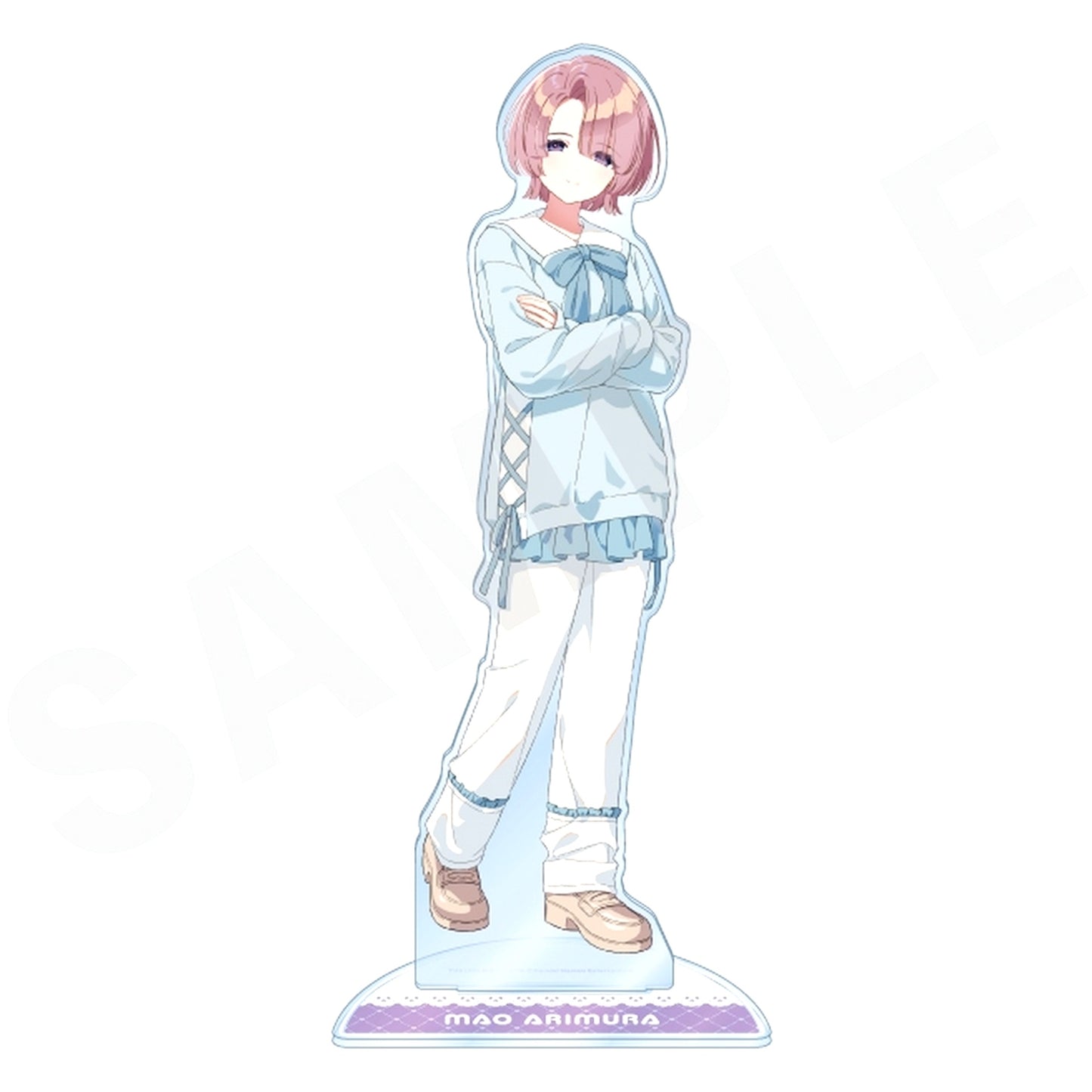 Mao Arimura Gakuen Idolmaster BIG Acrylic Stand [USED]