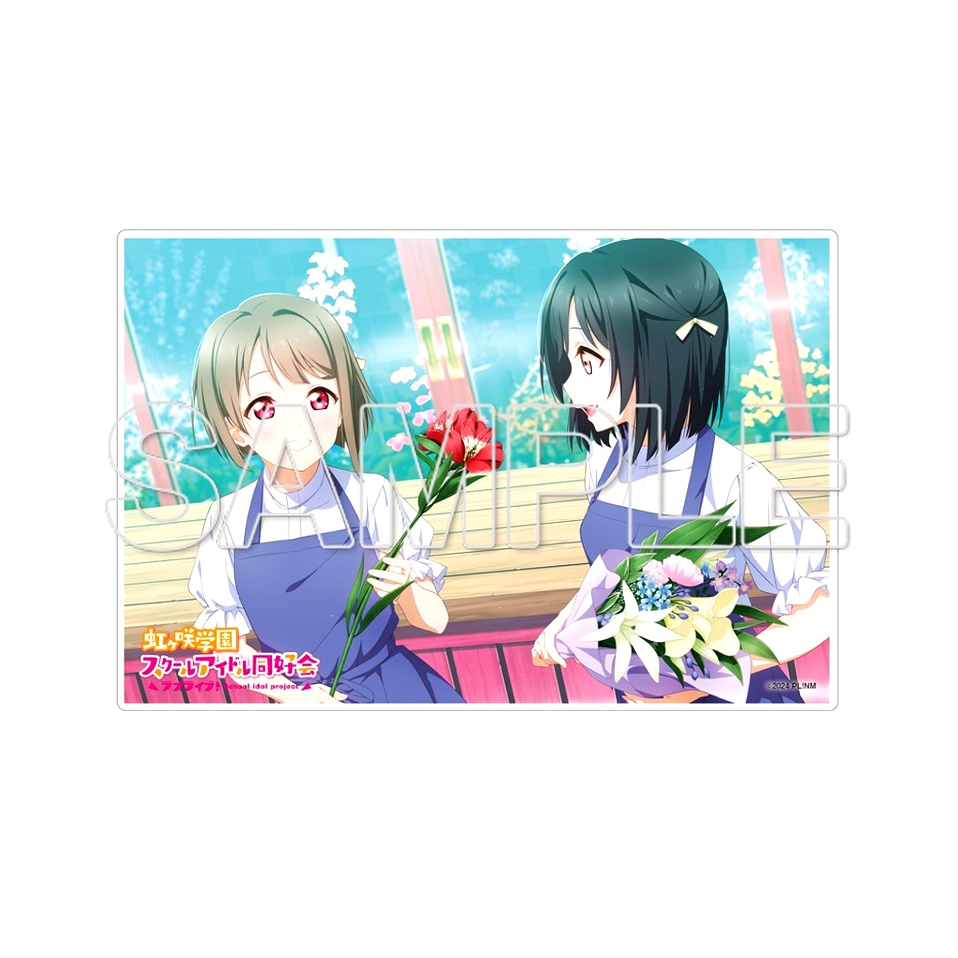 Kasumi & Shioriko Mini Acrylic Plate Love Live! Nijigasaki High School Idol Club [USED]