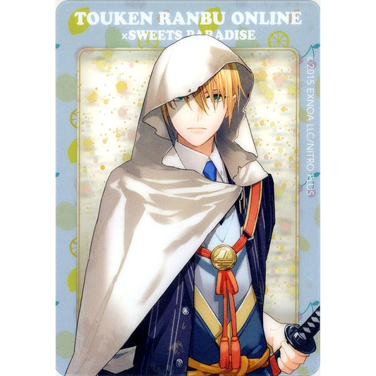 Yamanbagiri Kunihiro Touken Ranbu ONLINE x SWEETS PARADISE Fruit Decorated Honmaru Party Trading Acrylic Block [USED]