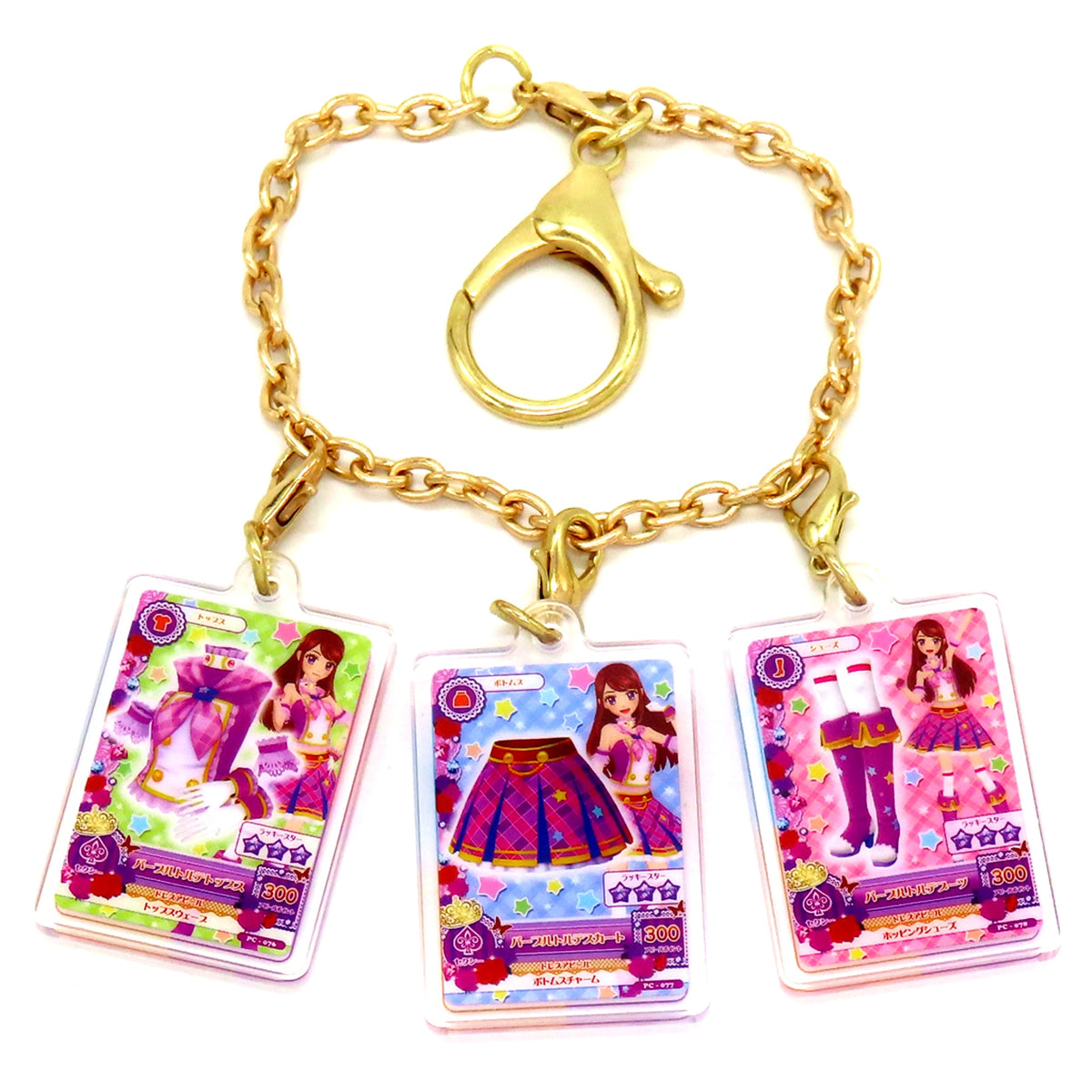 Ran Shibuki C Prize Aikatsu Card Bag Charm B Ichiban Kuji Aikatsu Welcome to Starlight Academy [USED]