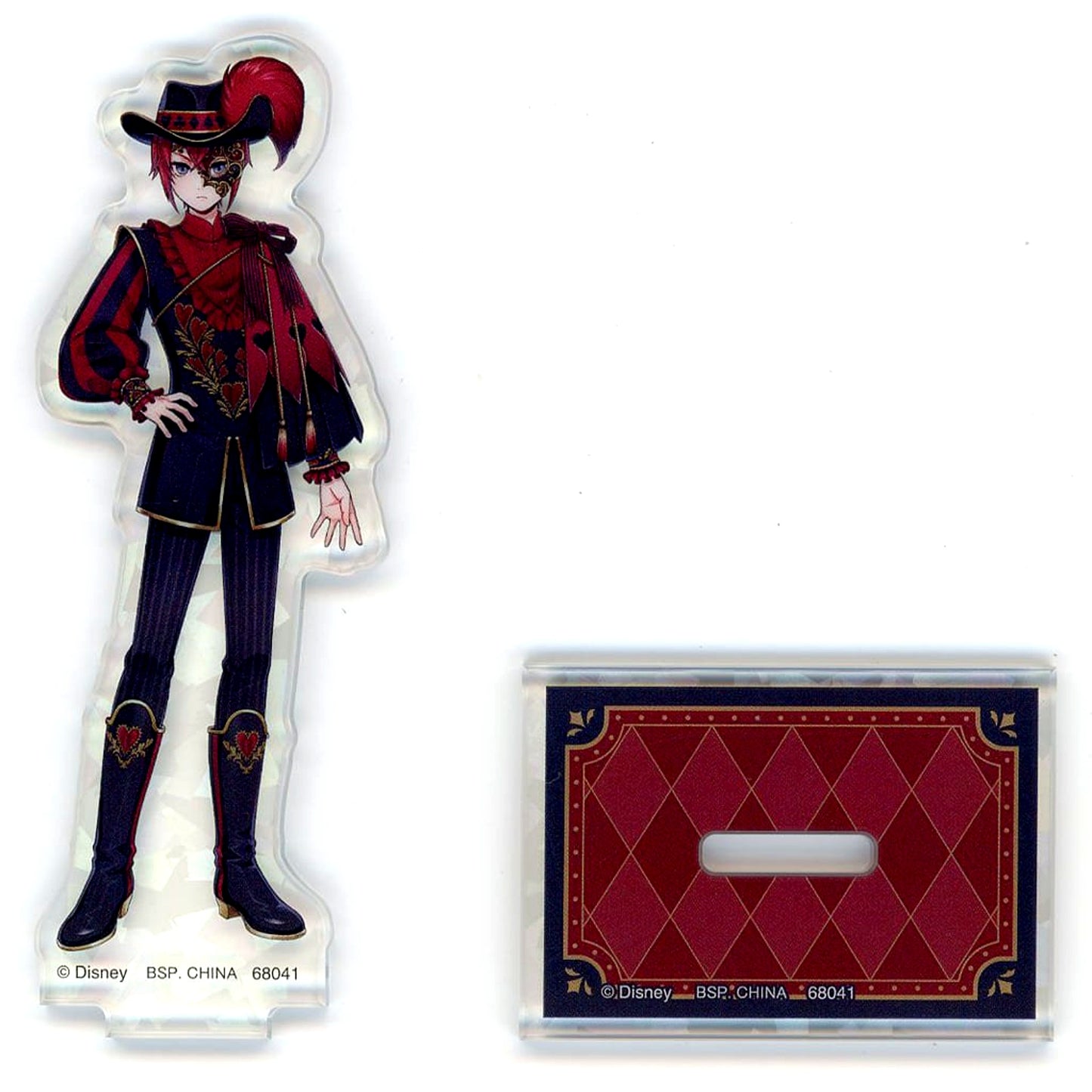 Riddle Rosehearts Disney: Twisted-Wonderland Ichiban Kuji Part 8 Holographic Acrylic Stand A Prize C [USED]