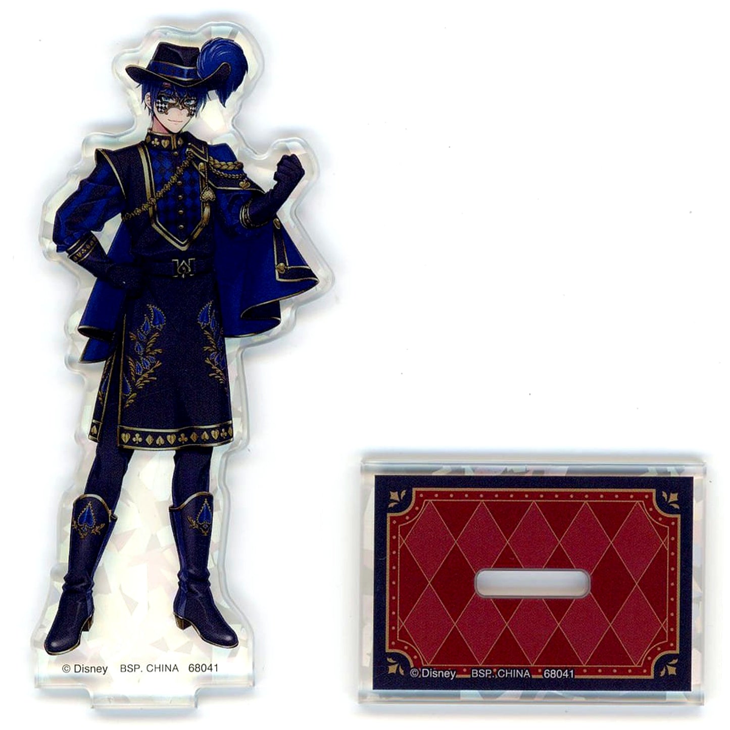 Deuce Spade Disney: Twisted-Wonderland Ichiban Kuji Part 8 Holographic Acrylic Stand A Prize C [USED]