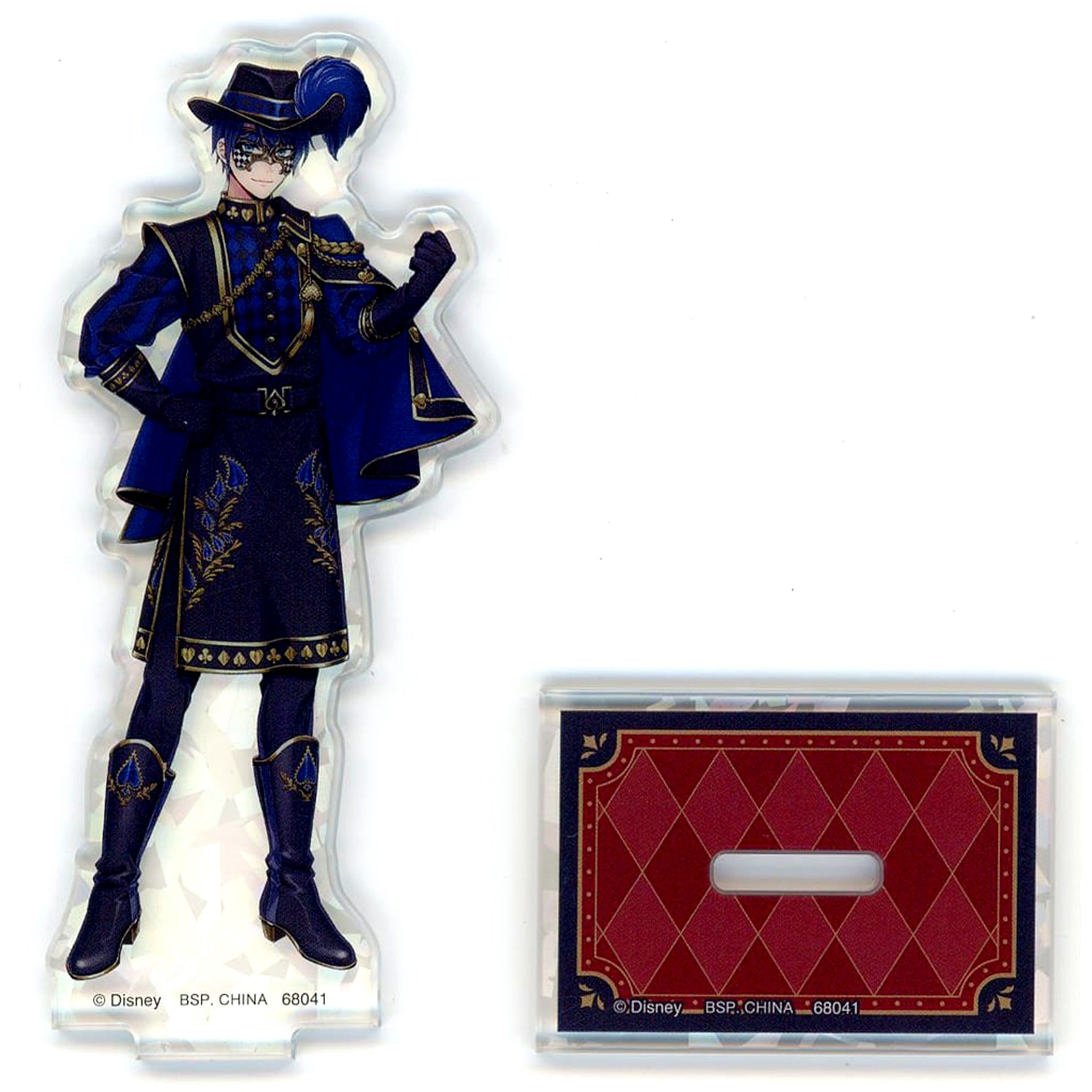 Deuce Spade Disney: Twisted-Wonderland Ichiban Kuji Part 8 Holographic Acrylic Stand A Prize C [USED]