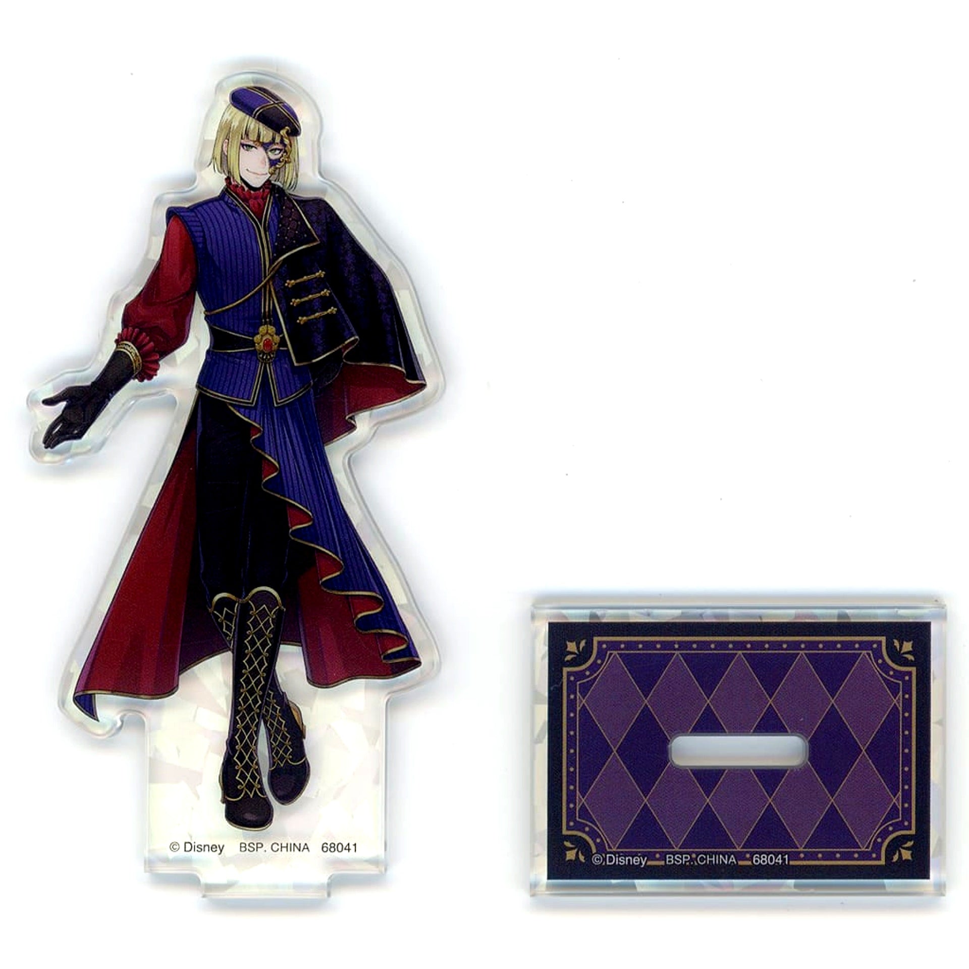 Rook Hunt Disney: Twisted-Wonderland Ichiban Kuji Part 8 Holographic Acrylic Stand A Prize C [USED]