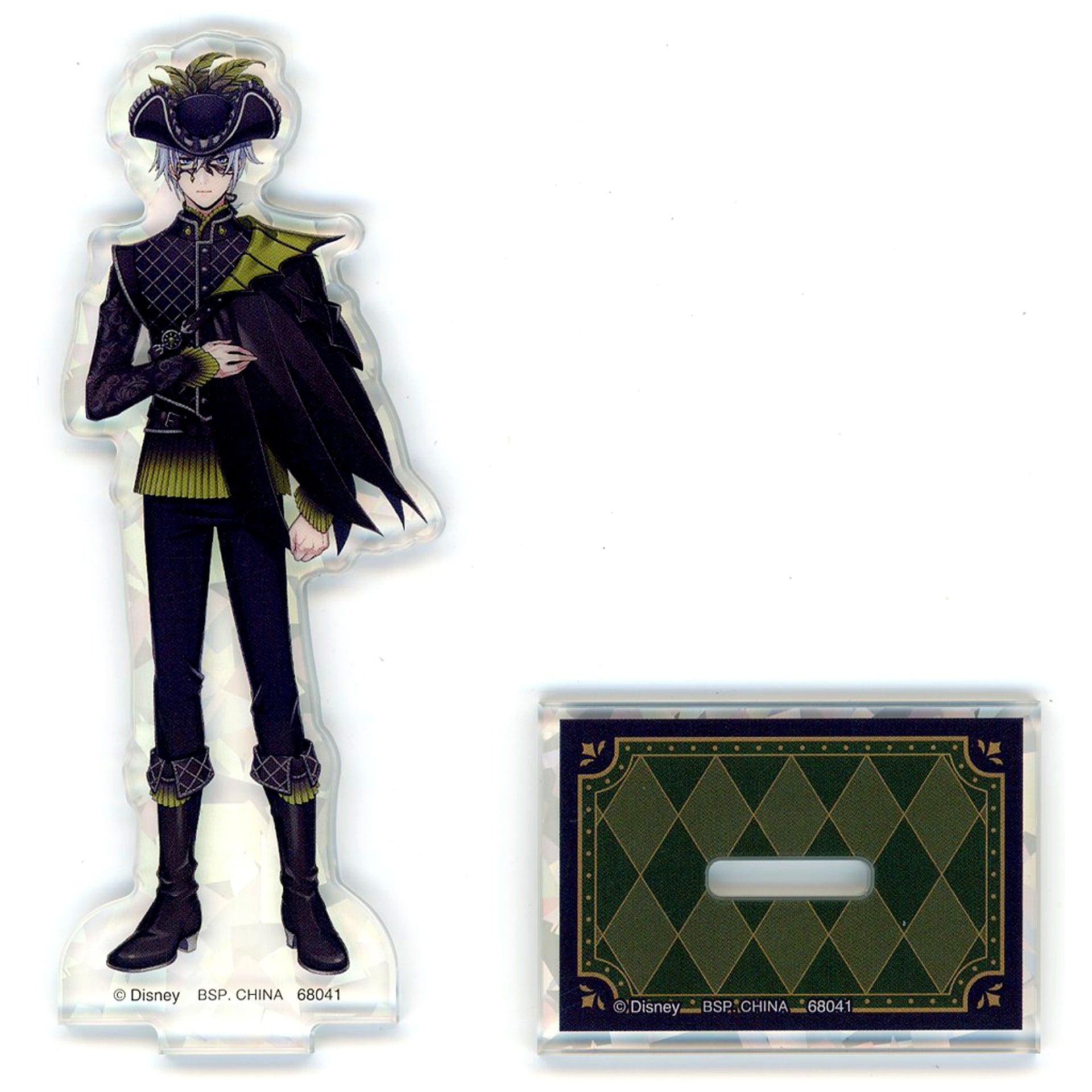 Silver Hologram Acrylic Stand A Ichiban Kuji Disney Twisted-Wonderland Part 8 Prize C [USED]