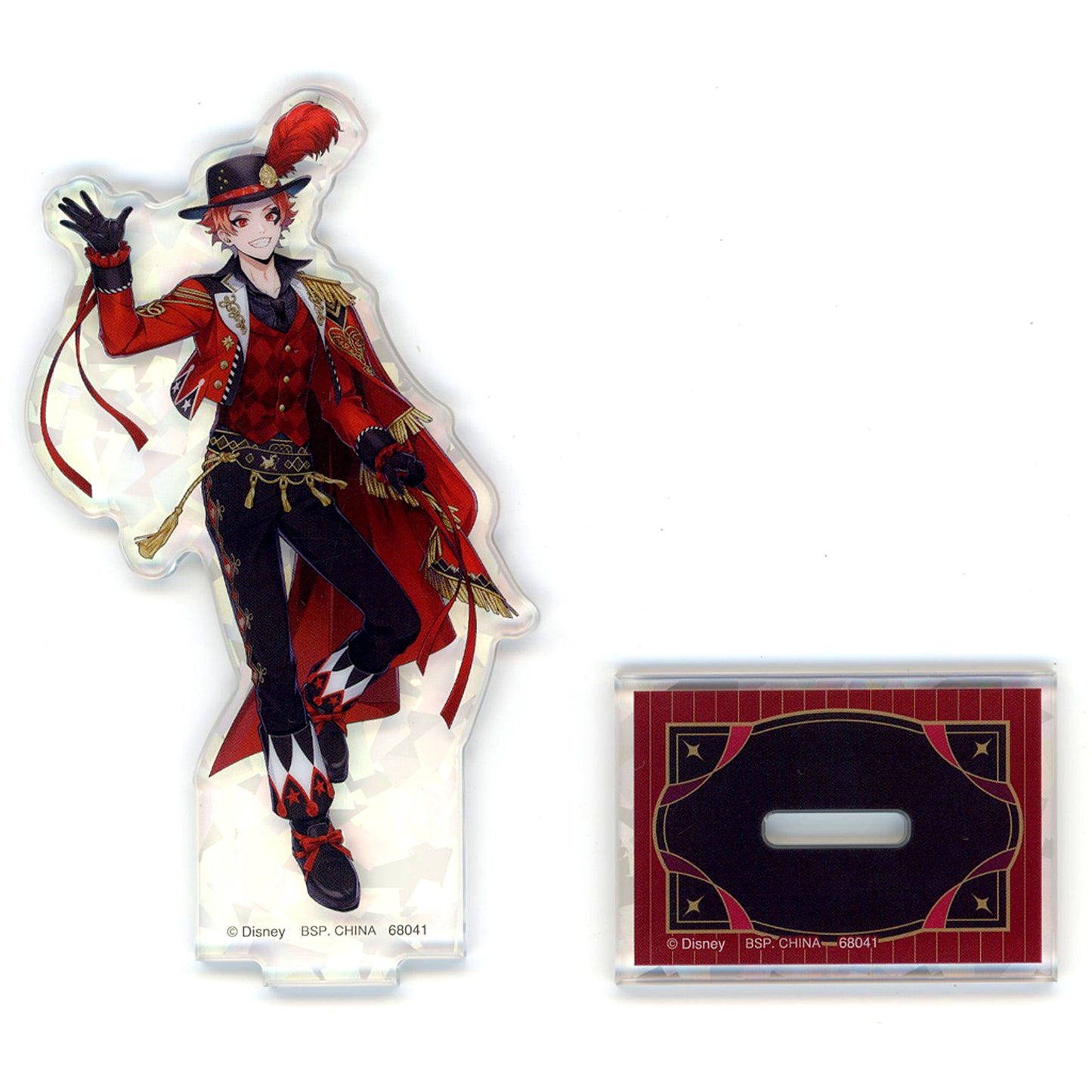 Ace Trappola D Prize Hologram Acrylic Stand B Ichiban Kuji Disney Twisted-Wonderland Vol.8 [USED]