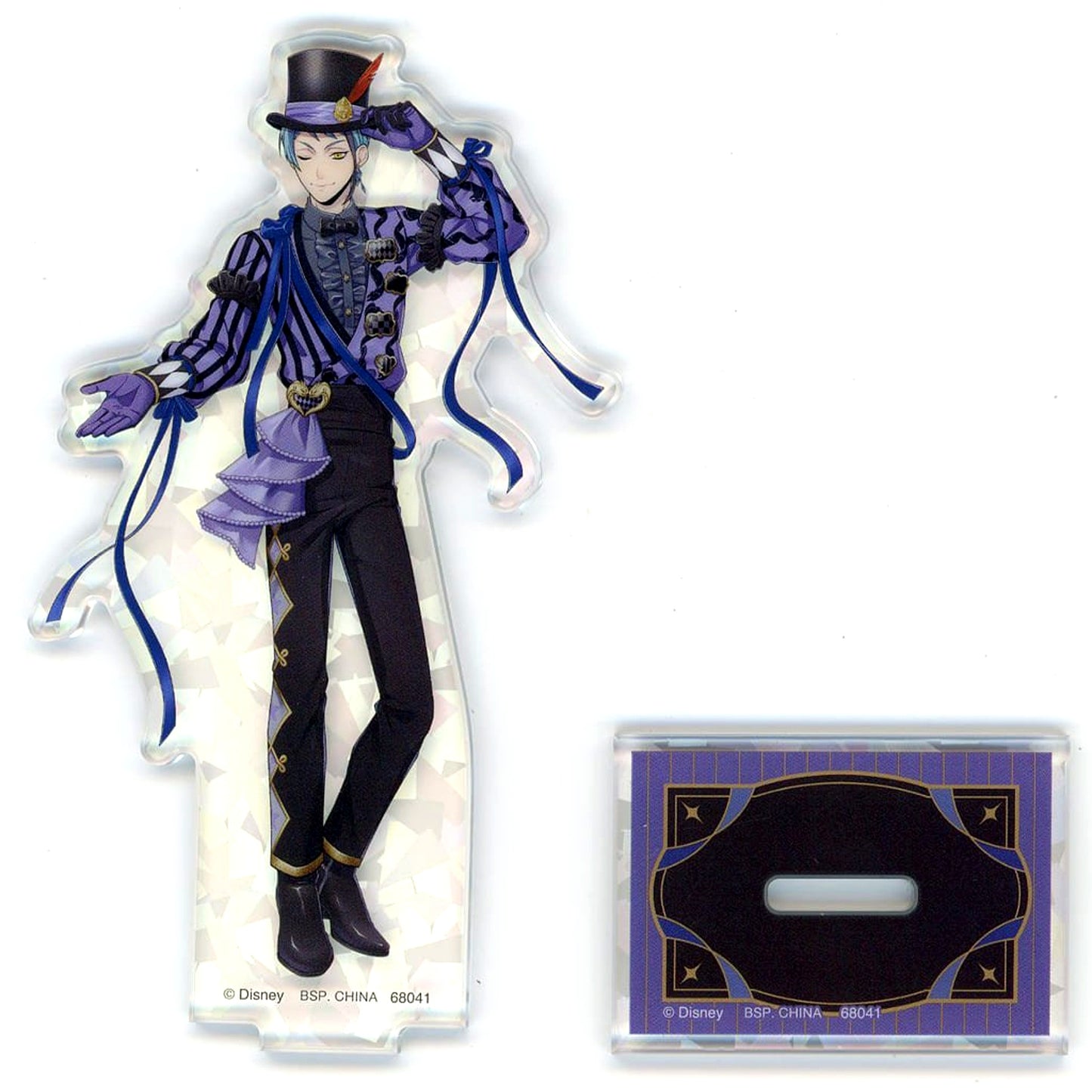 Jade Leech Disney: Twisted-Wonderland Ichiban Kuji Part 8 Holographic Acrylic Stand B Prize D [USED]