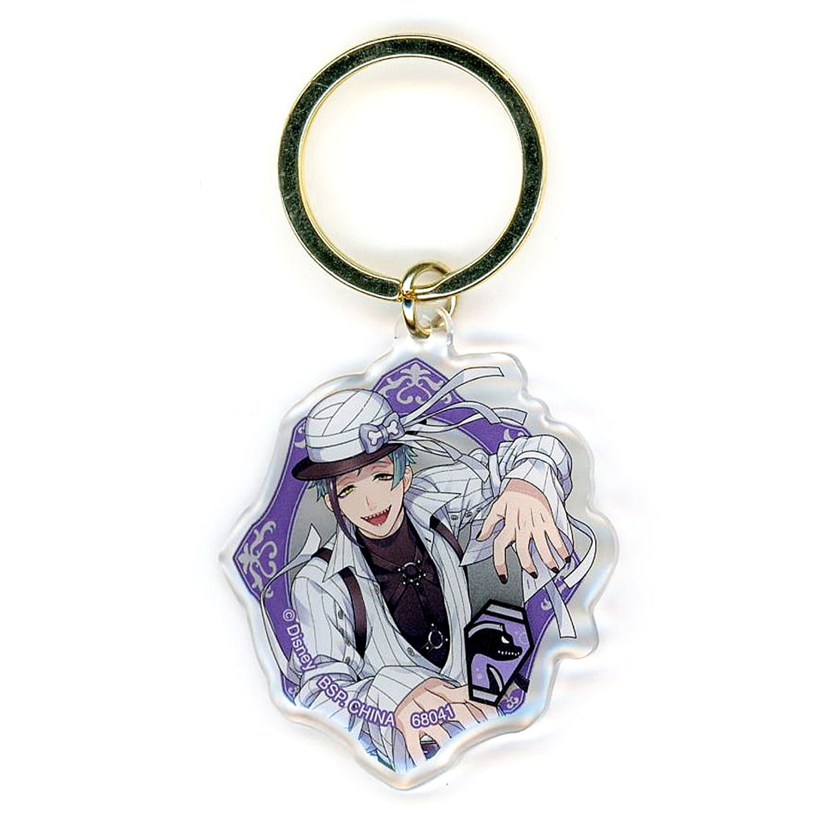 Floyd Leech Disney: Twisted-Wonderland Ichiban Kuji Part 8 Puffy Acrylic Keychain A Prize E [USED]