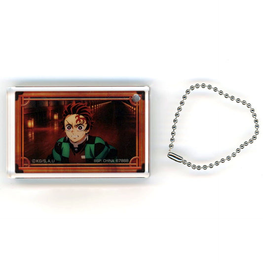 Tanjiro Kamado Demon Slayer: Kimetsu no Yaiba Ichiban Kuji My Sister's Avenger Acritz Keychain Prize E [USED]
