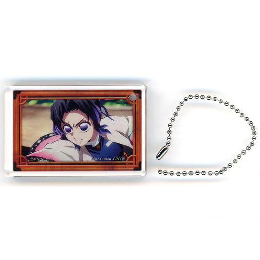 Shinobu Kocho Acrylitz Keyring Ichiban Kuji Demon Slayer Kimetsu no Yaiba Sisters Vengeance Prize E [USED]