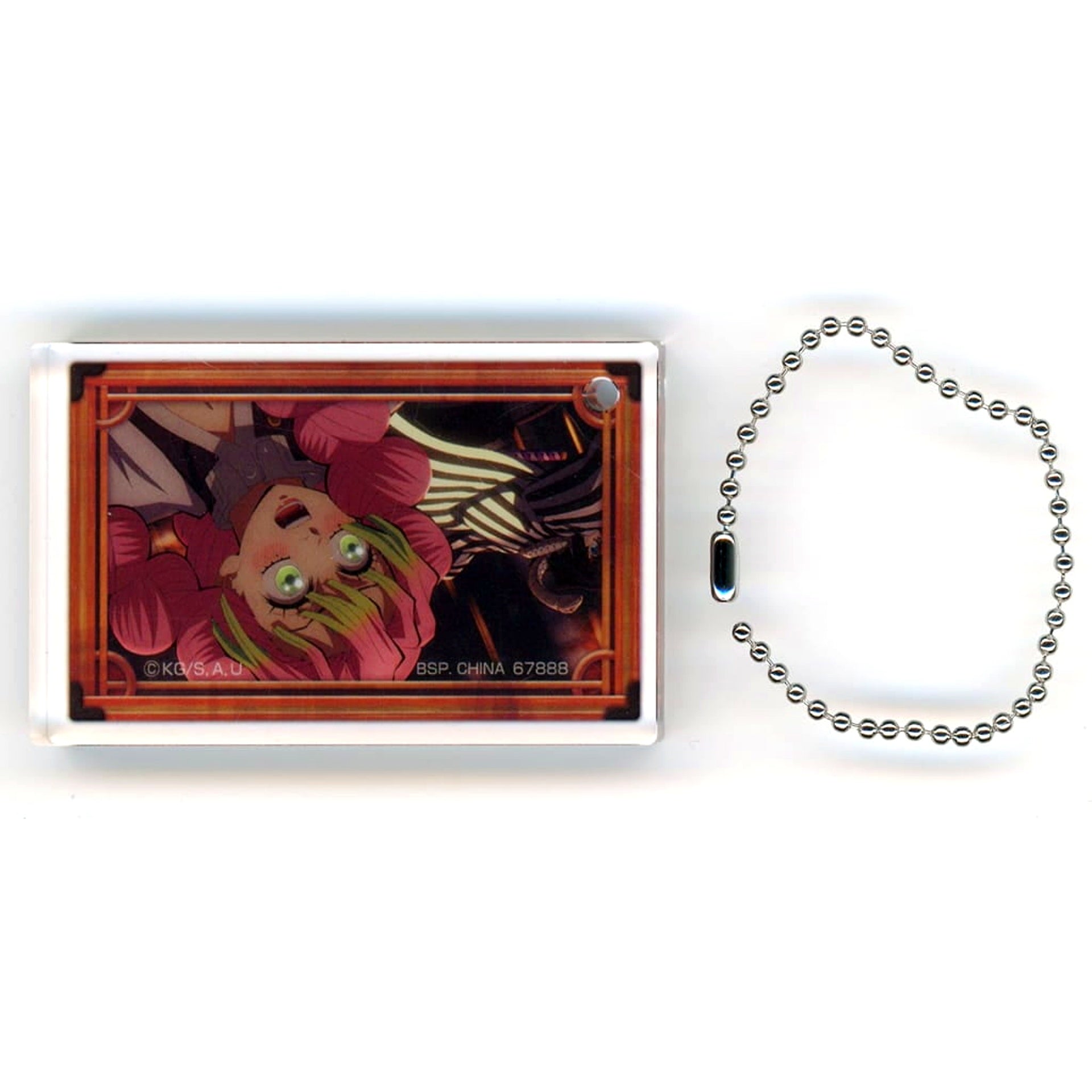 Mitsuri Kanroji Demon Slayer: Kimetsu no Yaiba Ichiban Kuji My Sister's Avenger Acritz Keychain Prize E [USED]