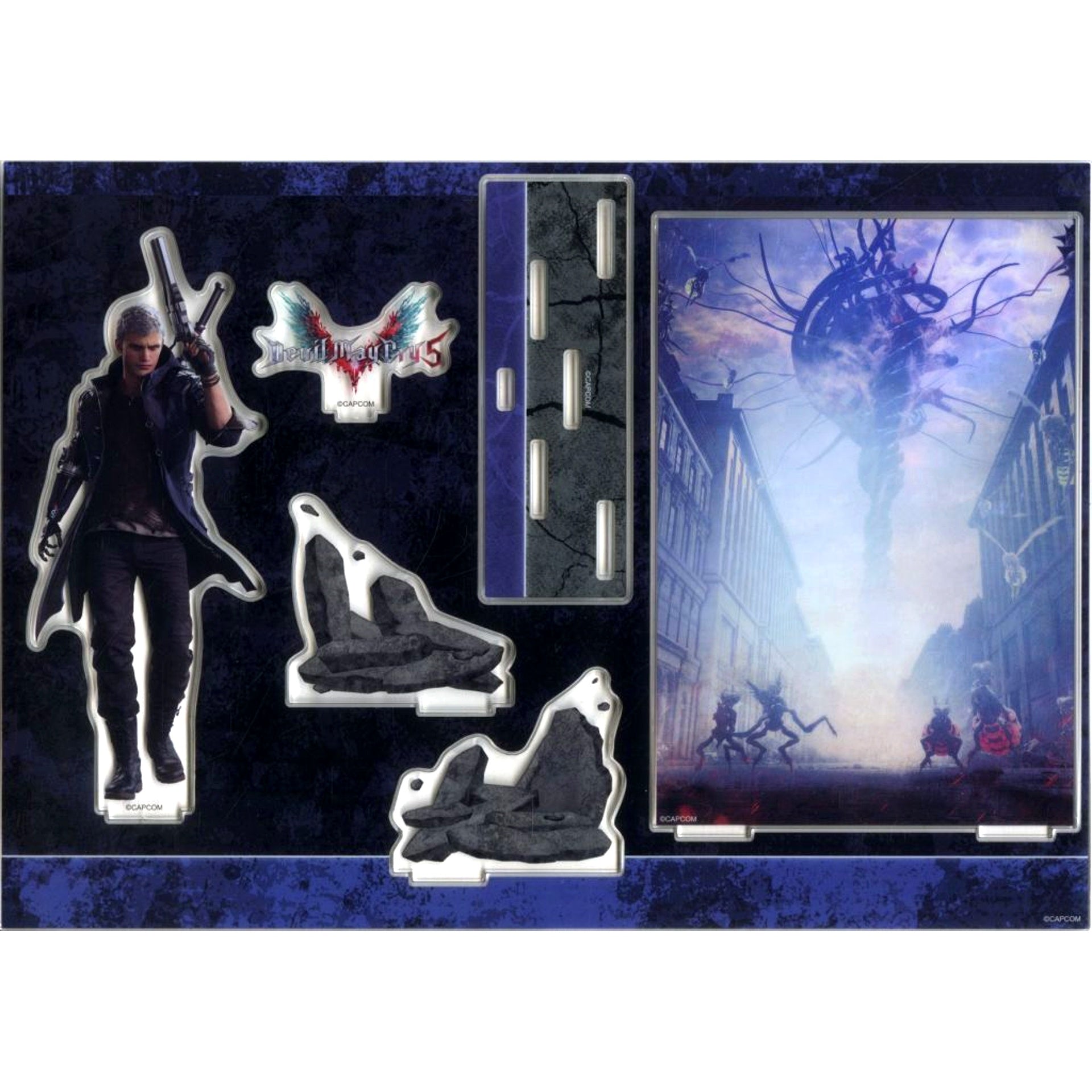 Nero B-1 Prize Acrylic Diorama Capcom Kuji Devil May Cry 5 Kuji [USED]