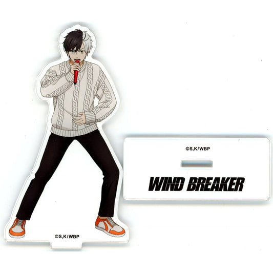 Haruka Sakura Original Acrylic Stand WIND BREAKER x JOYSOUND Collabo Campaign [USED]