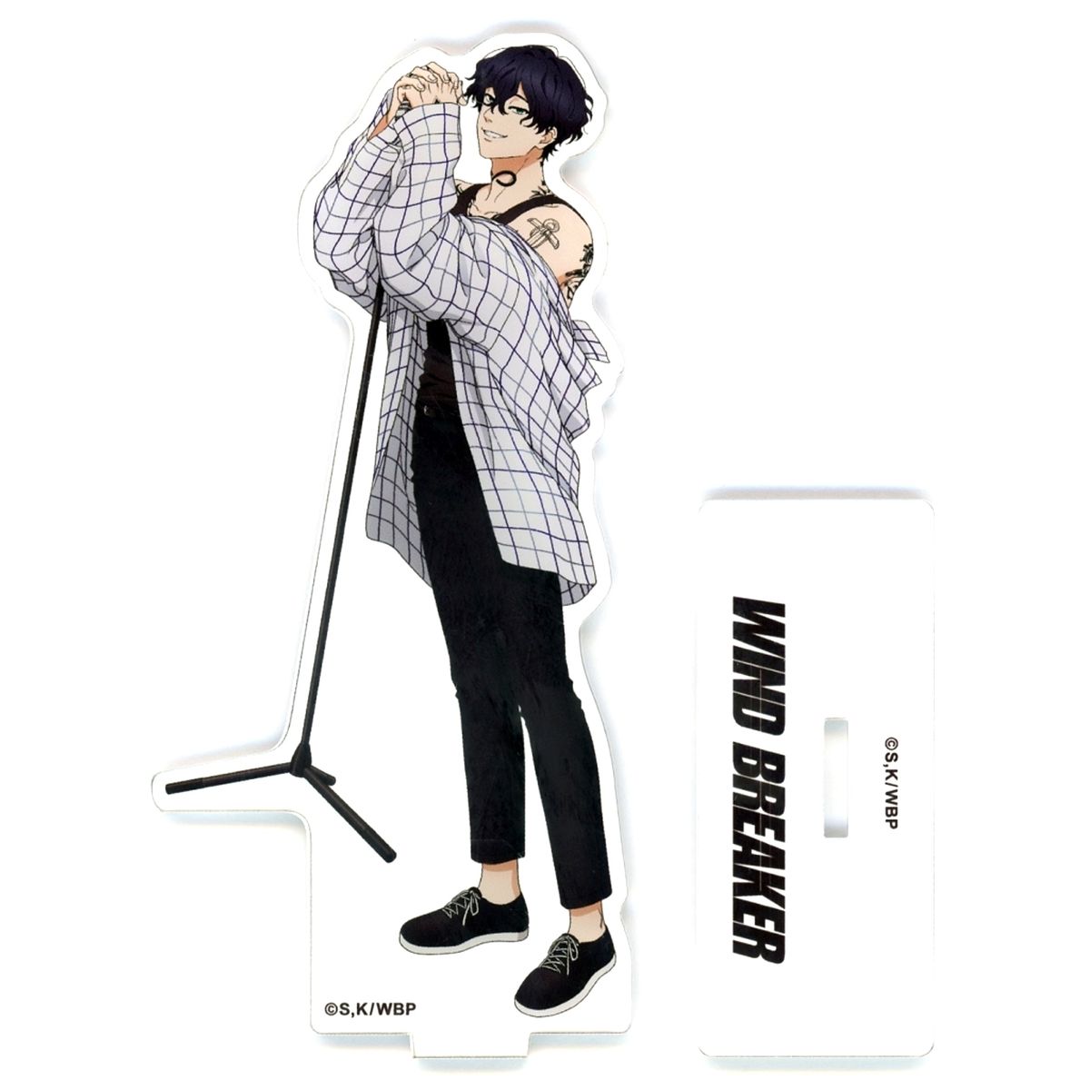 Yamato Endo Original Acrylic Stand Wind Breaker x Karaoke Shop JOYSOUND Collaboration Campaign [USED]