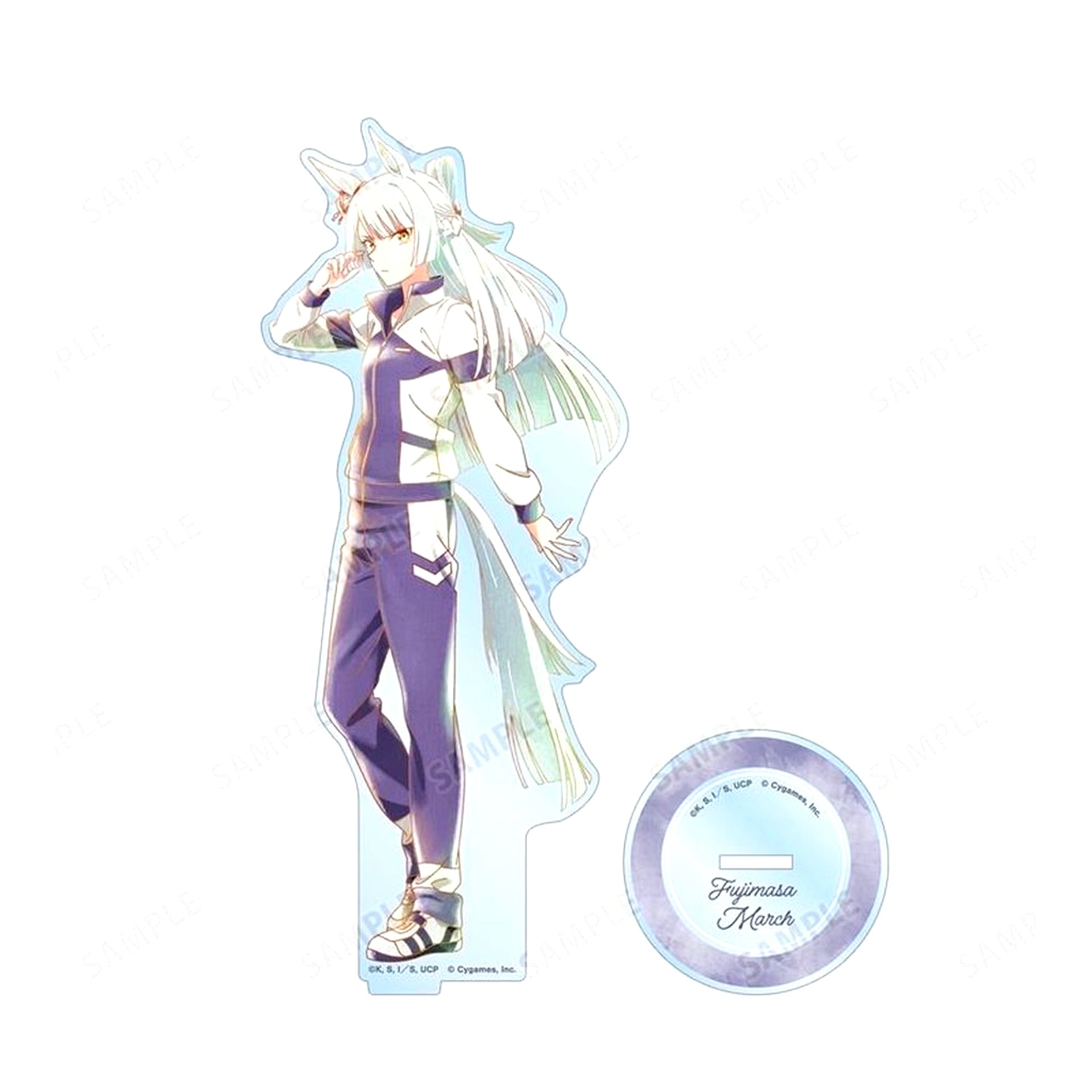 Fujimasa March Anime Umamusume: Cinderella Gray Ani-Art aqua label BIG Acrylic Stand [USED]