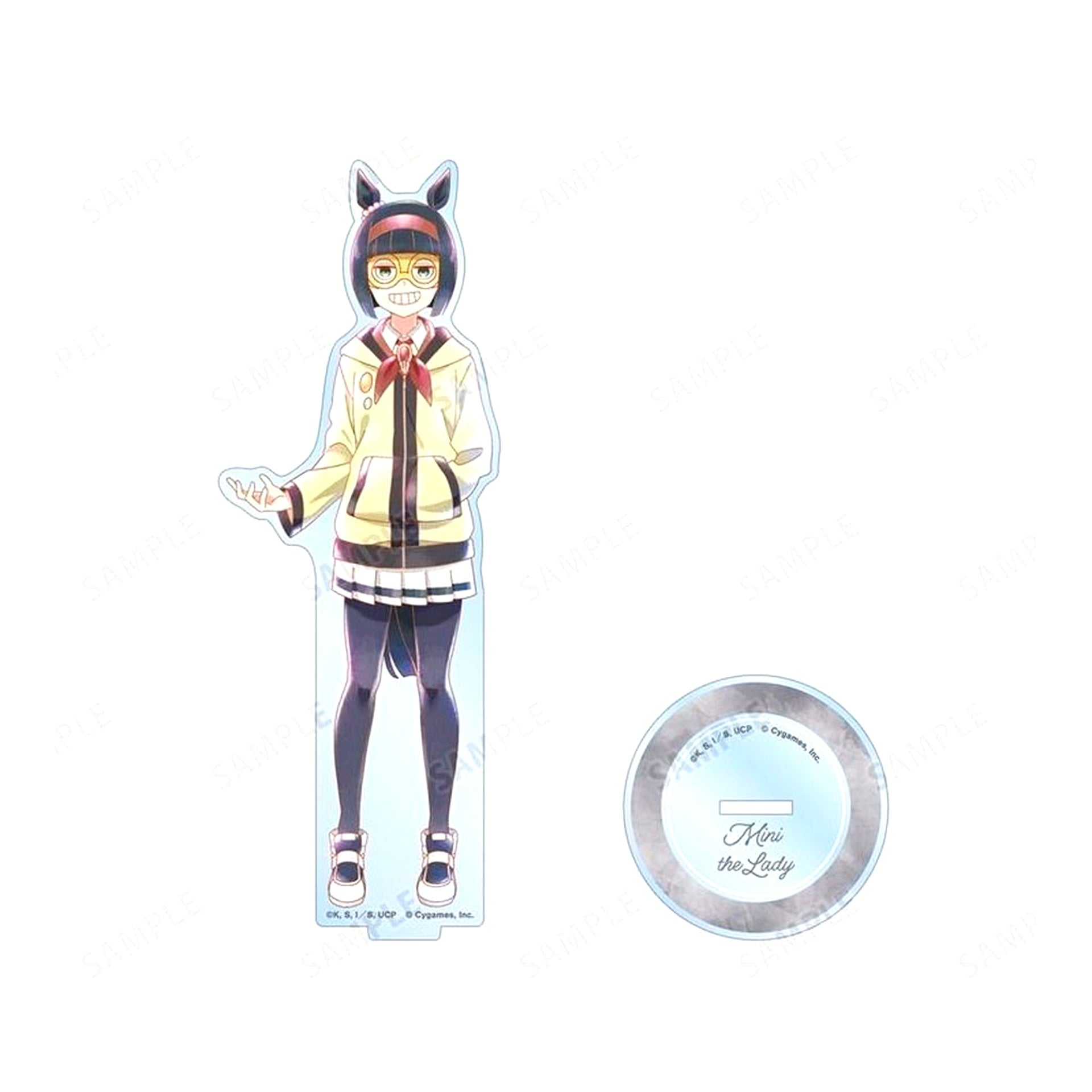 Minnie the Lady Anime Umamusume: Cinderella Gray Ani-Art aqua label BIG Acrylic Stand [USED]